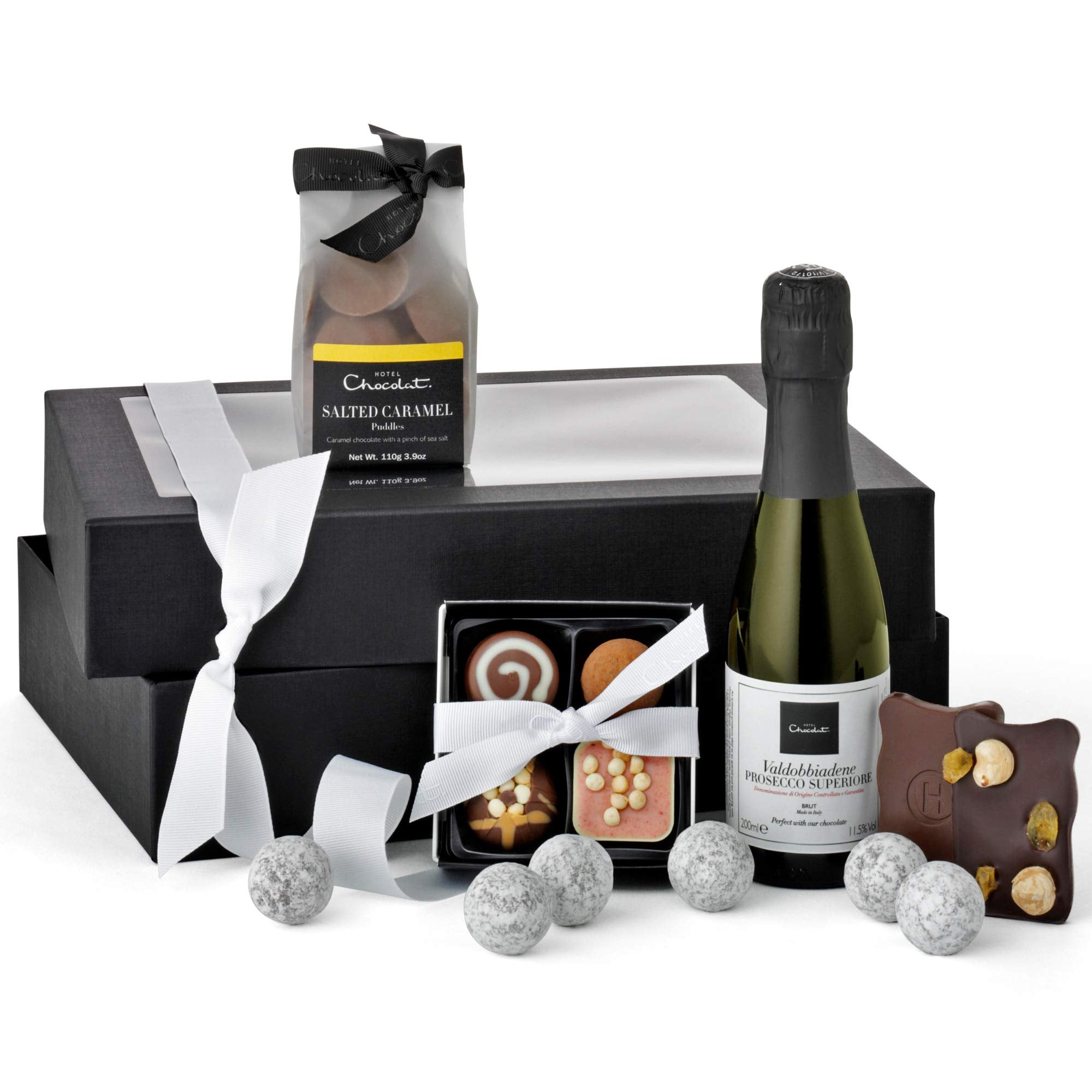 Hotel Chocolat The Chocolate & Fizz Collection - Chocolate and Prosecco Hamper, 540g