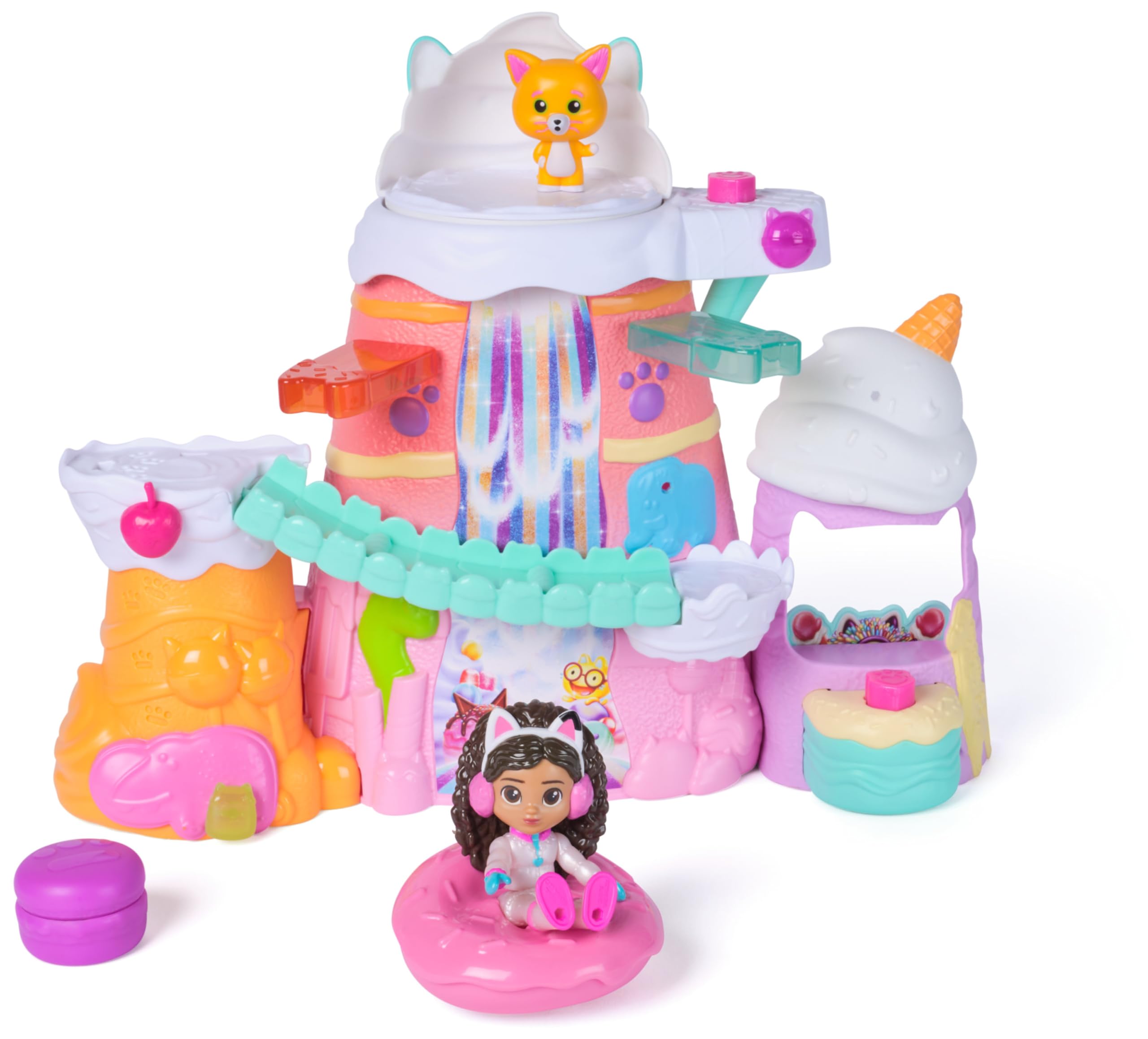 Gabby's Dollhouse Sweet Treat Mountain Playset - 12-Piece Interactive Toy with Figures & Accessories
