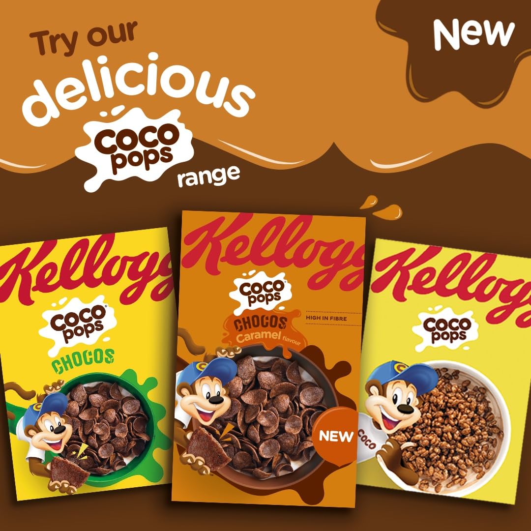 Kellogg's Coco Pops Chocos Salted Caramel 430g
