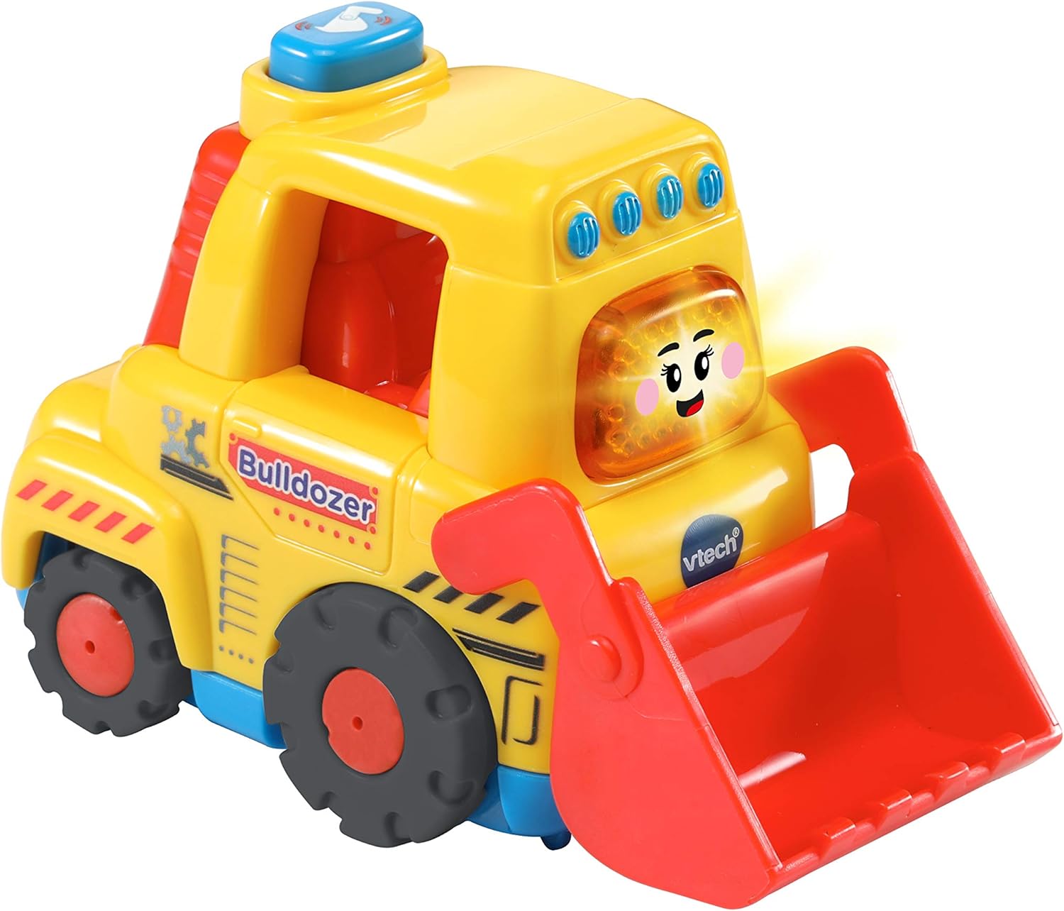 VTech Toot-Toot Drivers Bulldozer - Interactive Musical Vehicle for Toddlers