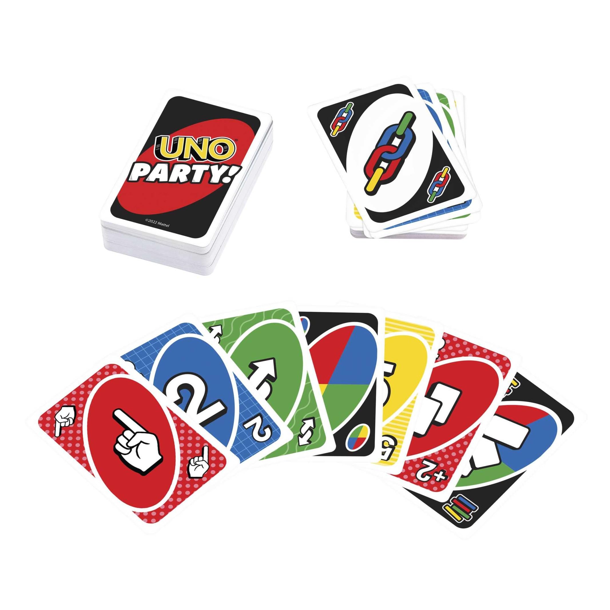 Mattel Games UNO Party Family Card Game for Large Groups