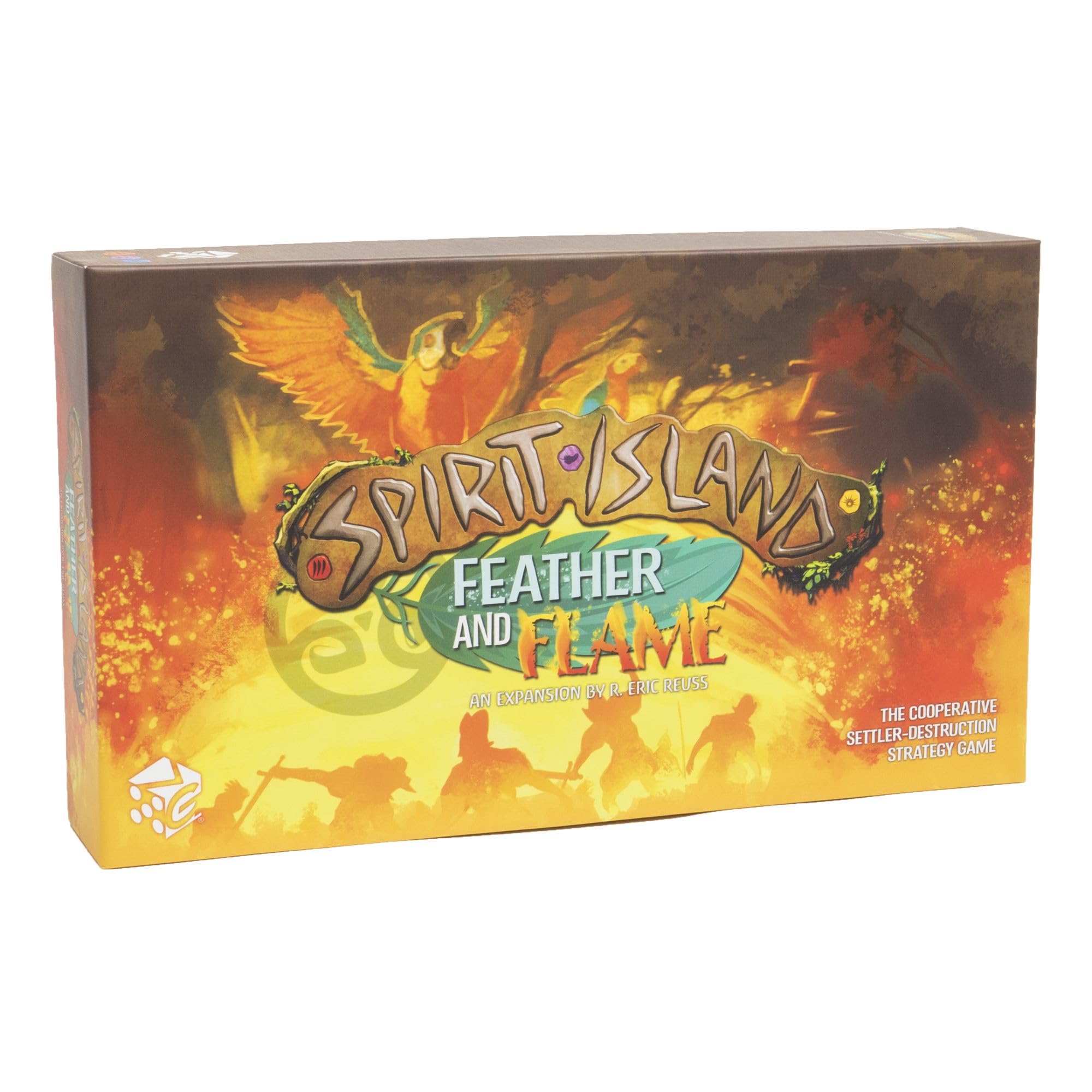 Greater Than Games Spirit Island: Feather & Flame Foil Panels - Premium Board Game Accessory