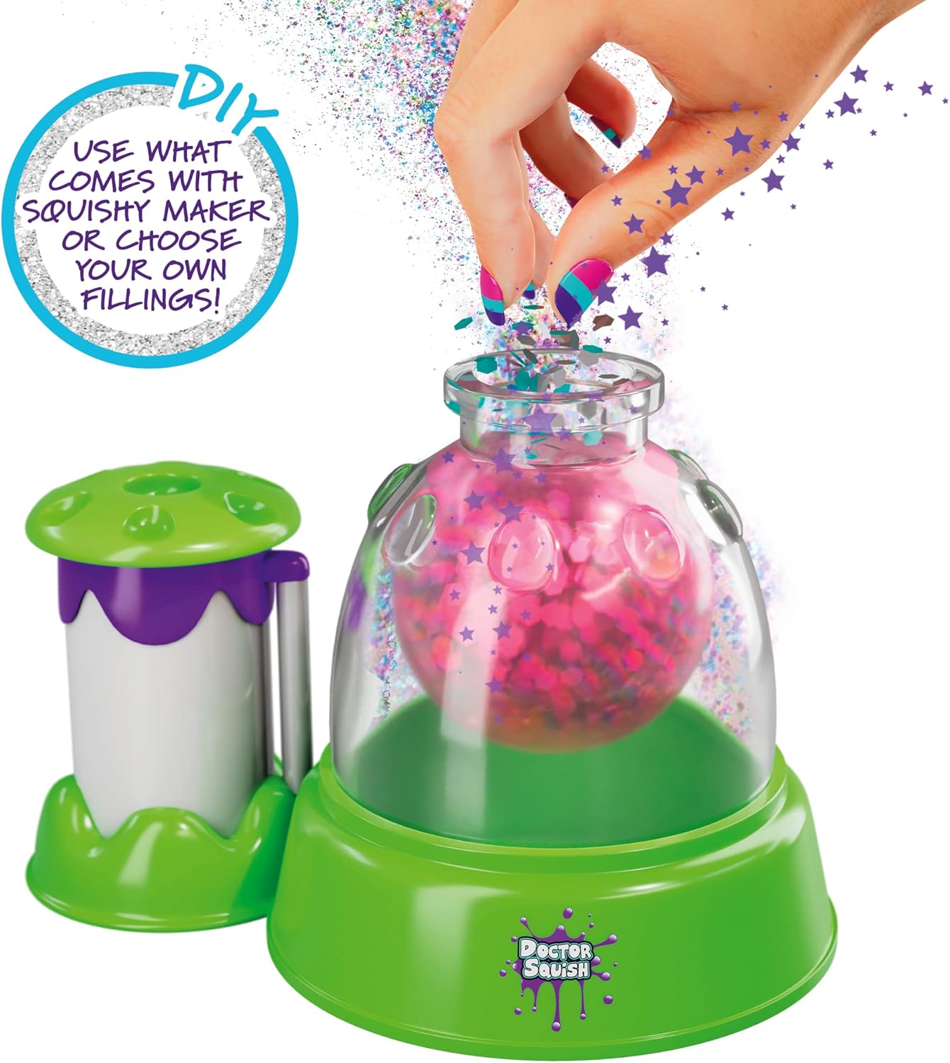 John Adams Doctor Squish Squishy Maker - Make Your Own Squishies! - Arts & Crafts Playset for Ages 8+