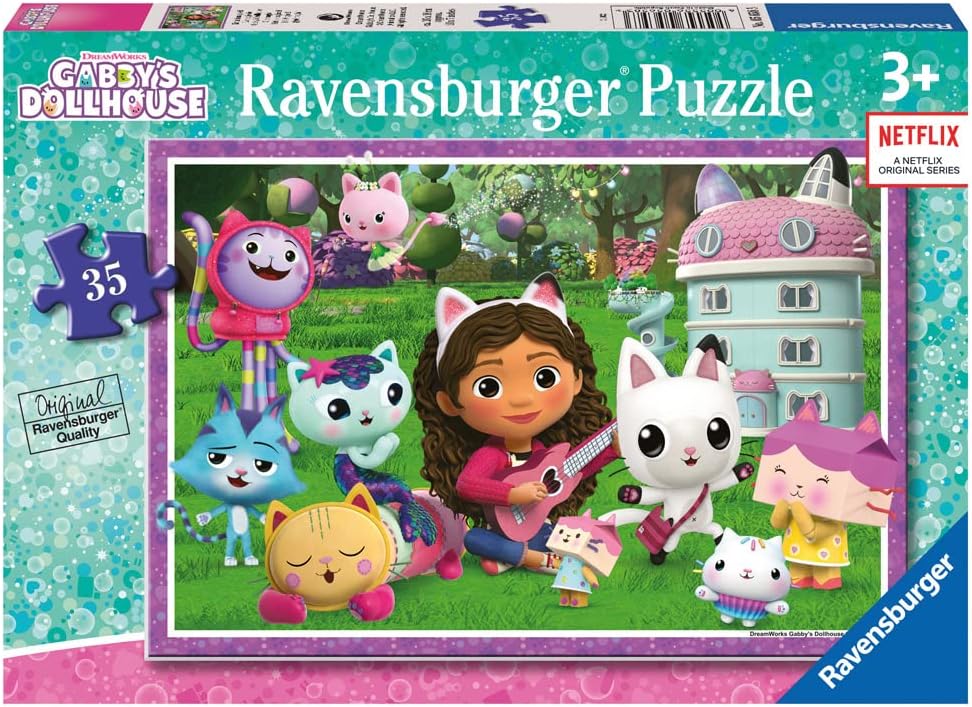 Ravensburger Gabby's Dollhouse 35-Piece Jigsaw Puzzle for Kids Ages 3 and Up