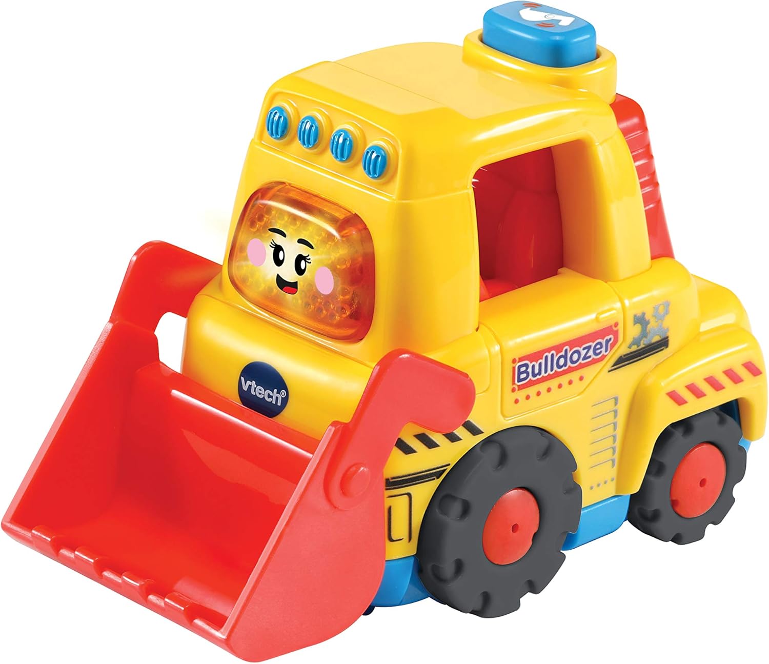 VTech Toot-Toot Drivers Bulldozer - Interactive Musical Vehicle for Toddlers