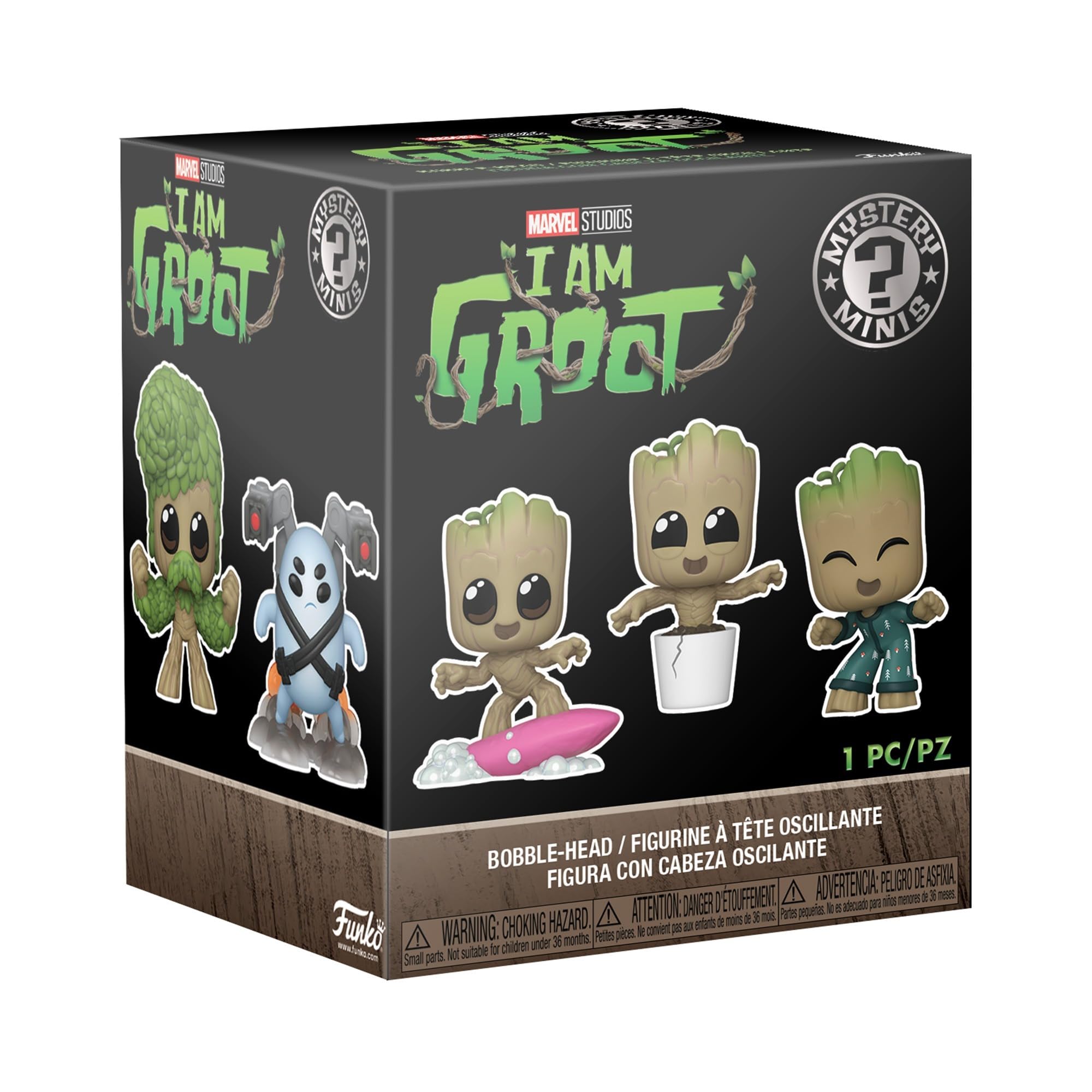 Funko Mystery Mini - Marvel Guardians of the Galaxy - Groot Shorts Vinyl Figure (70656)