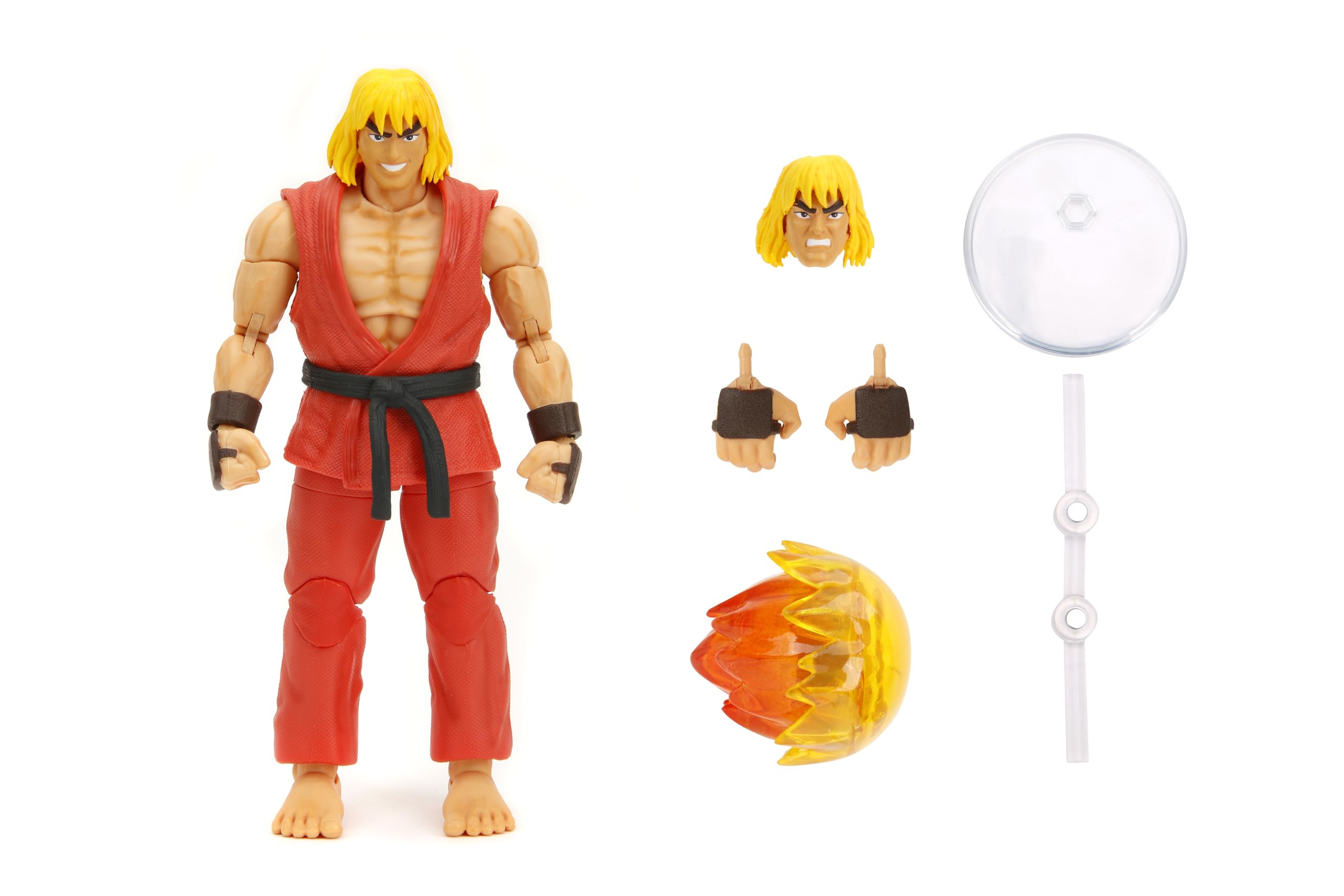 Street Fighter 6 - Jada Ken Masters 6" Deluxe Collector Action Figure
