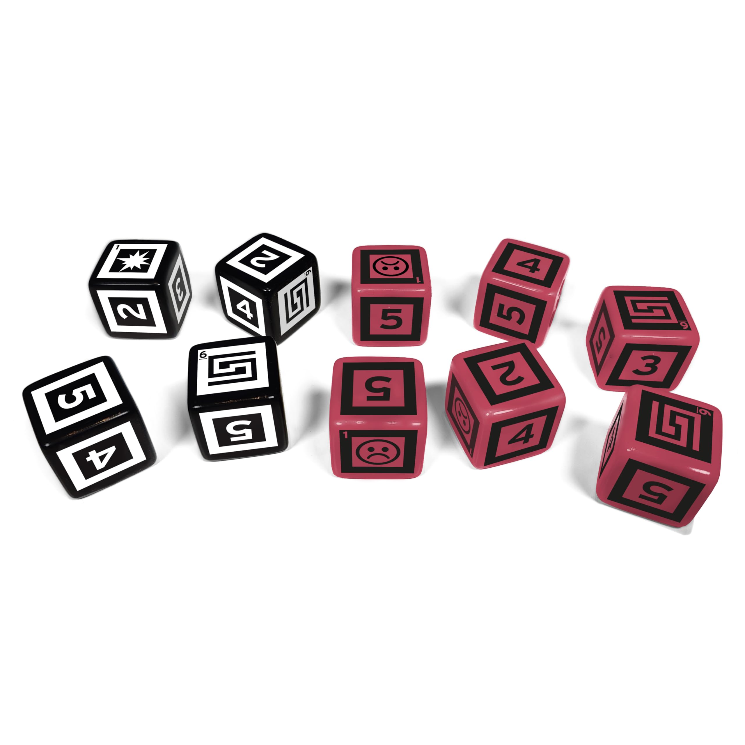 Free League The Electric State Custom Engraved Dice Set for RPG