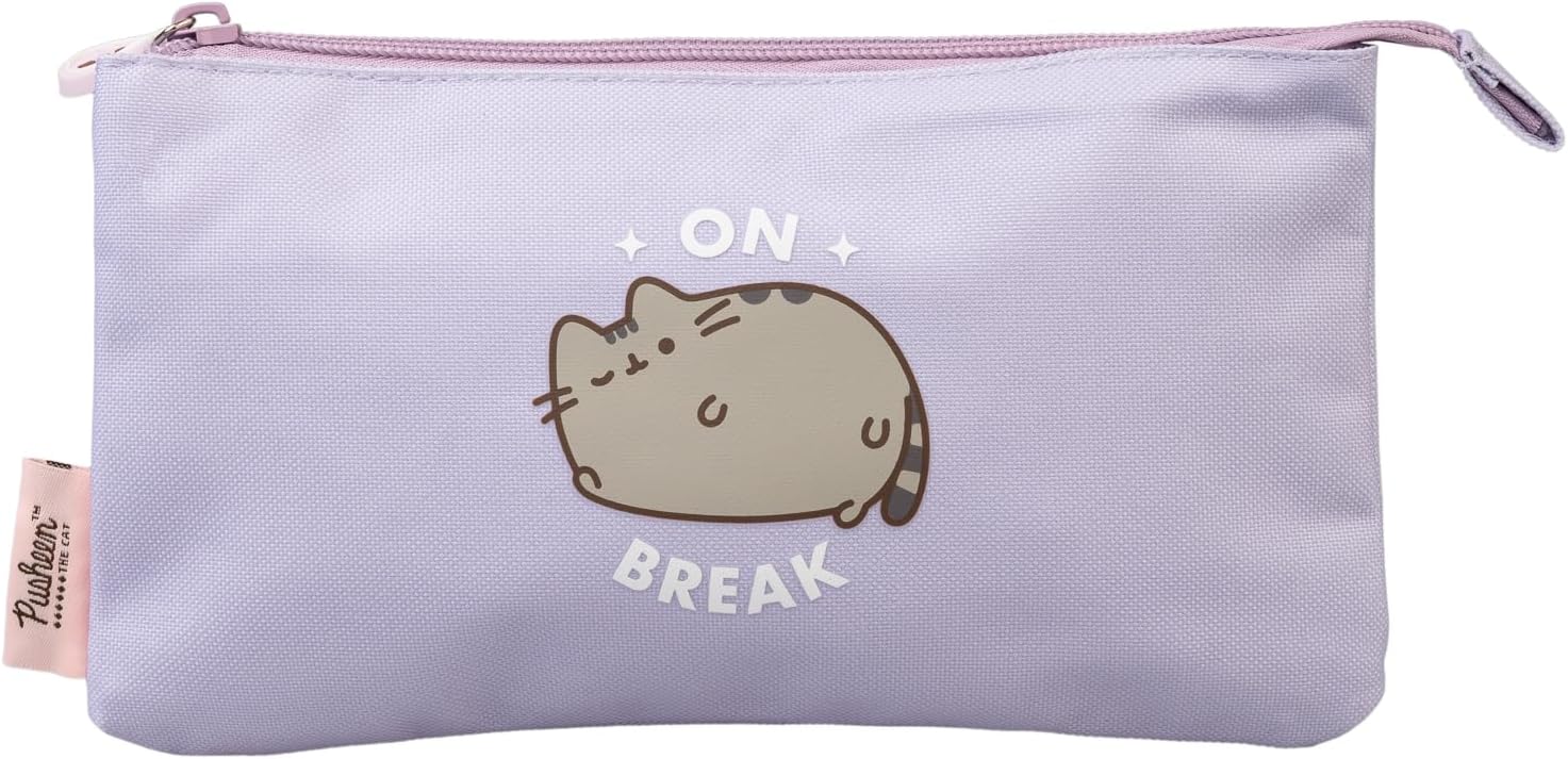 Grupo Erik Pusheen Triple Compartment Pencil Case