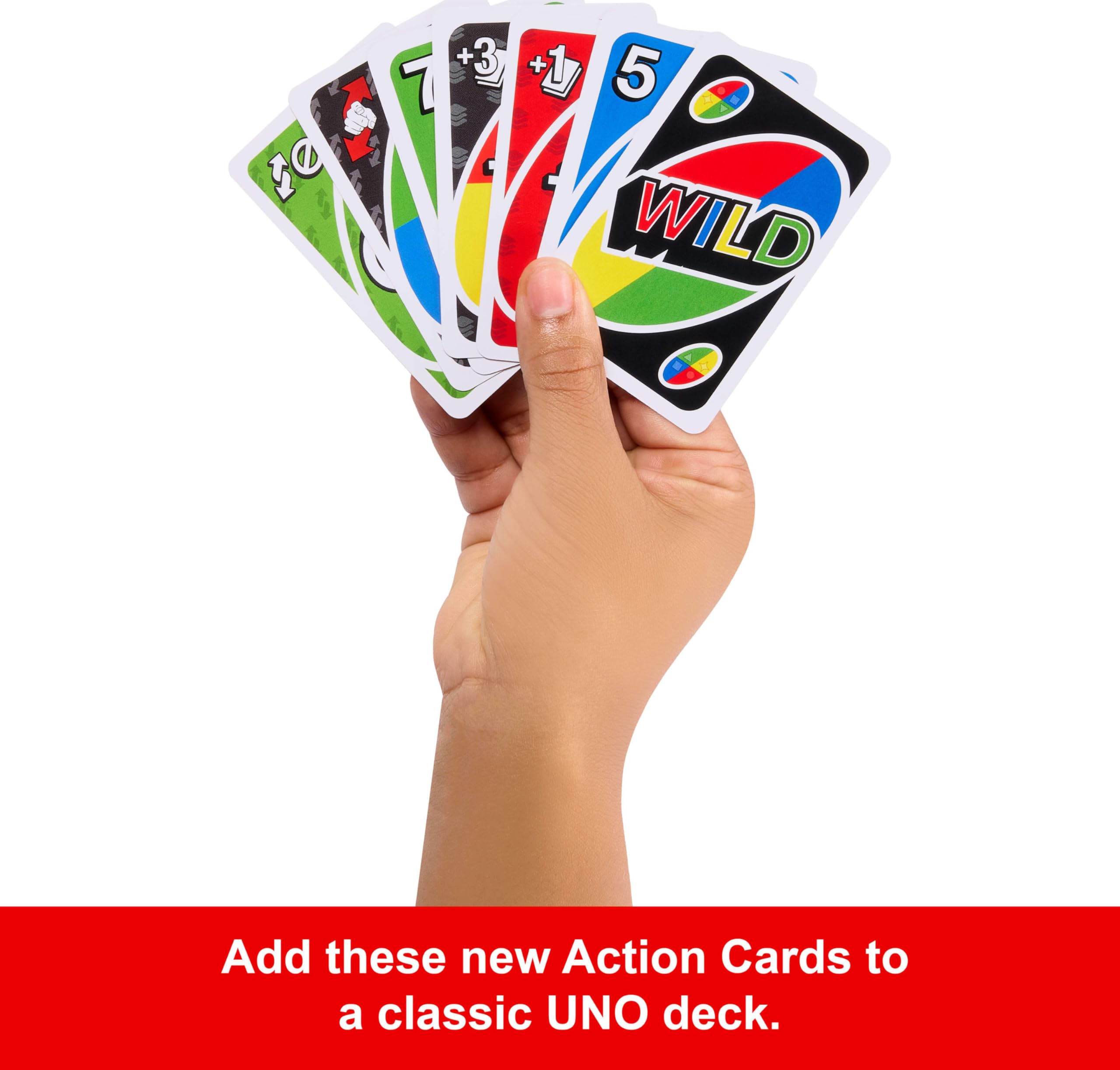 Mattel Games UNO Card Game with 2 Add On Packs in Collectible Tin