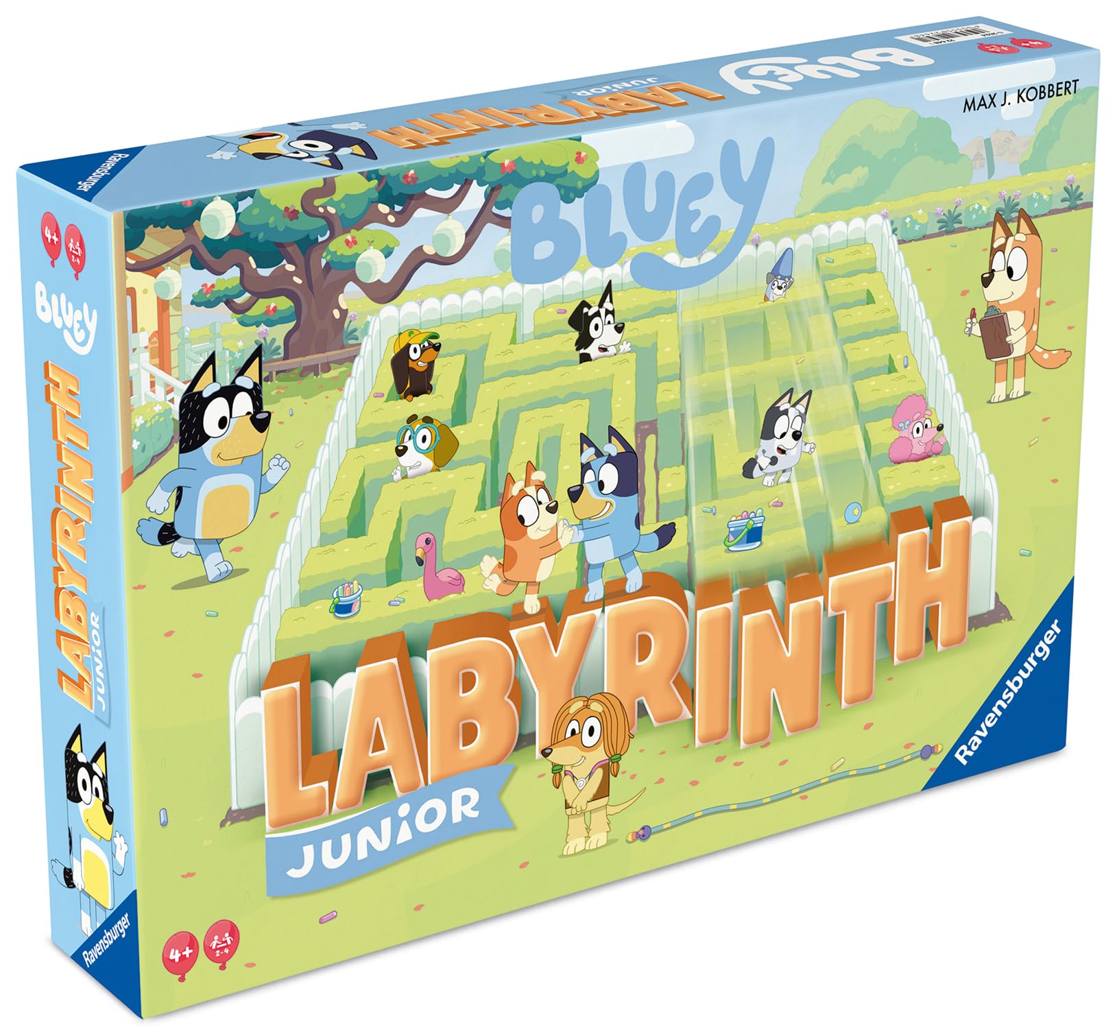 Ravensburger Bluey Junior Labyrinth The Moving Maze Board Game