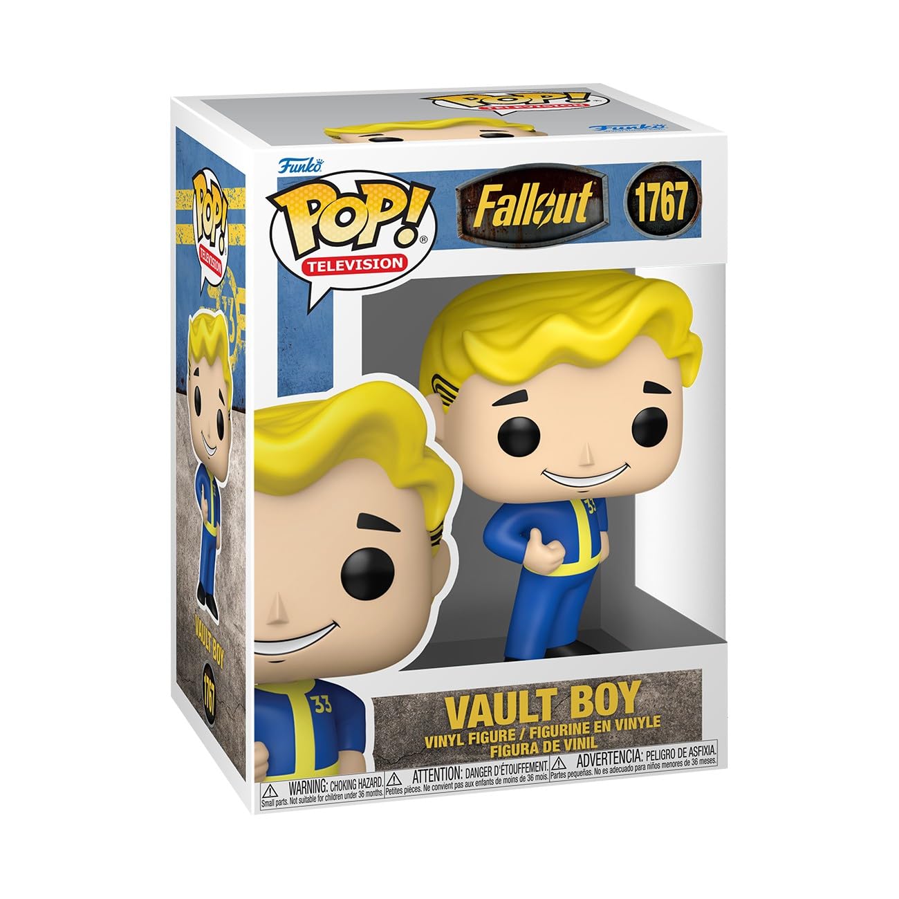 Funko Pop! TV: Fallout - Vault Boy Vinyl Figure (87075) - Chase Variant