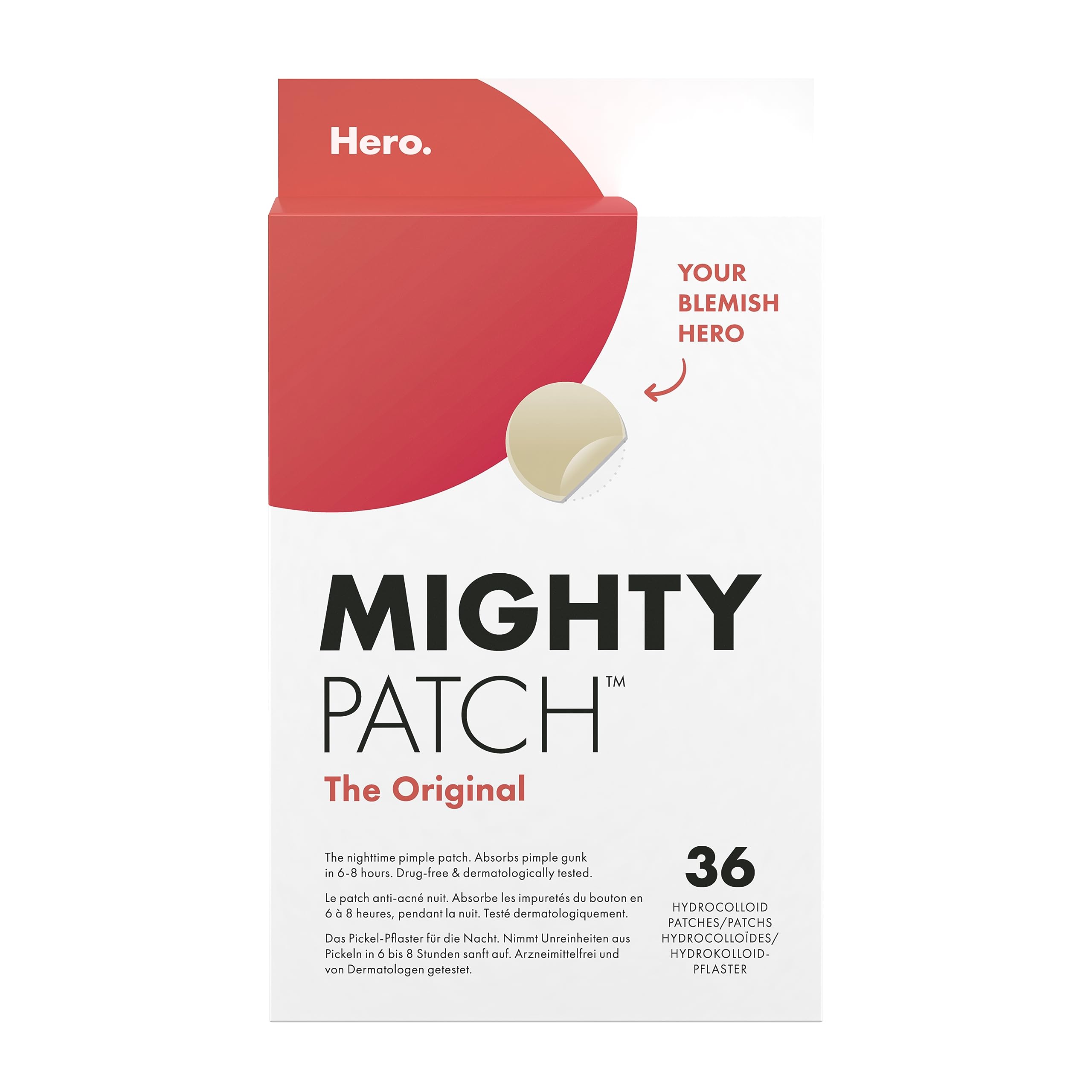 Hero Cosmetics - Mighty Patch Original Spot Patches (36 Count)