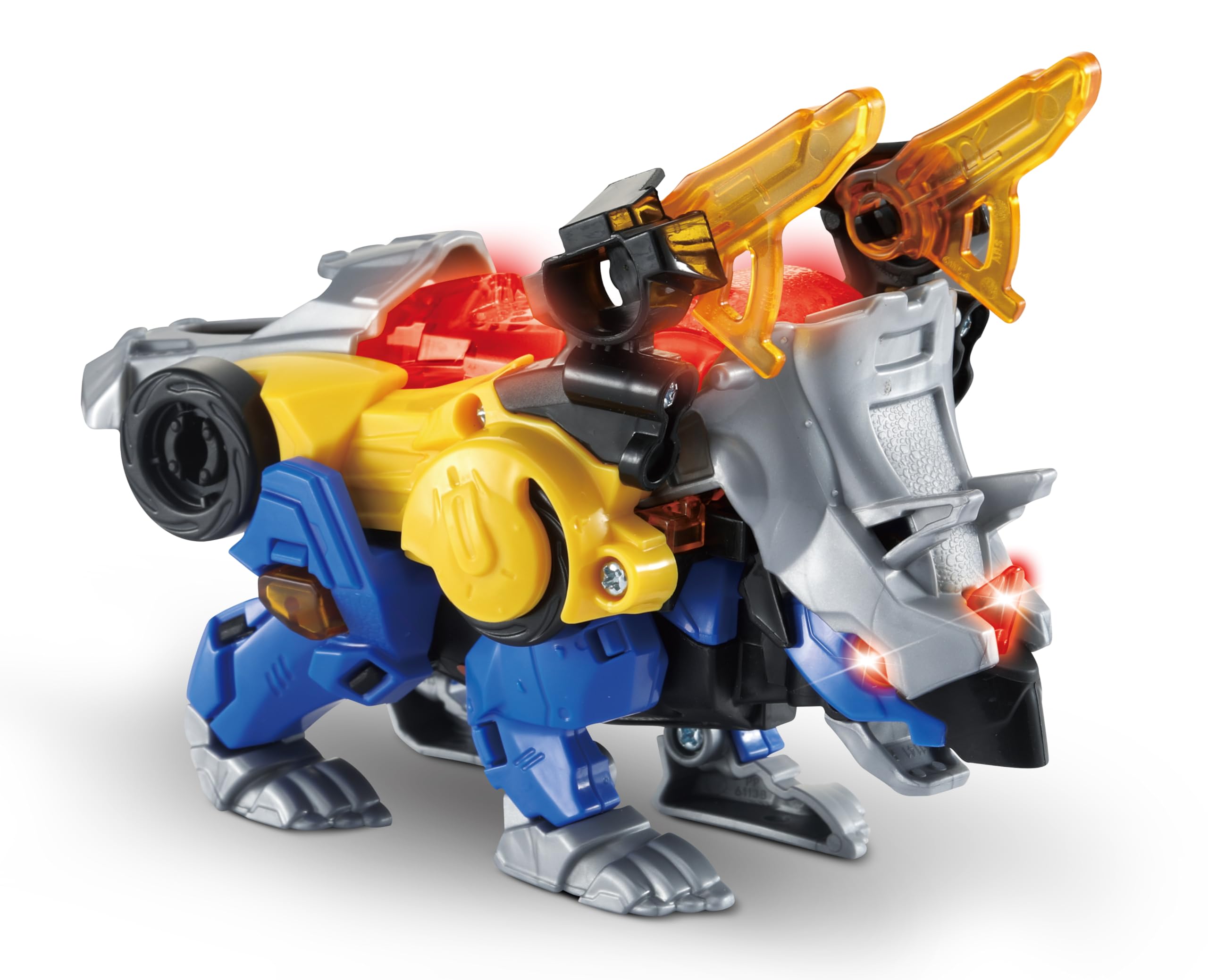 VTech Switch & Go Dinos Thorn The Triceratops Action Figure - 2-in-1 Dino & Car Transforming Toy
