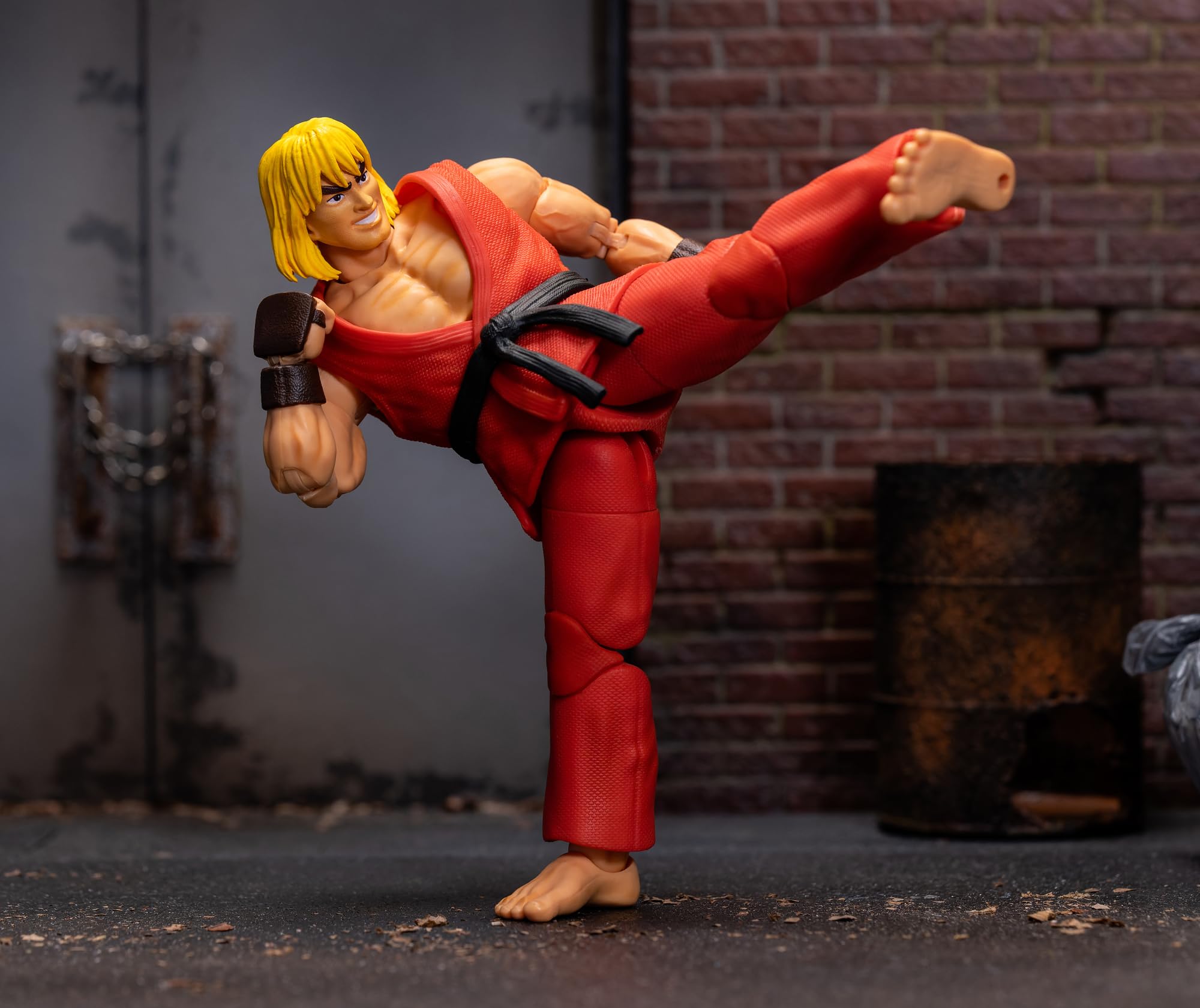Street Fighter 6 - Jada Ken Masters 6" Deluxe Collector Action Figure