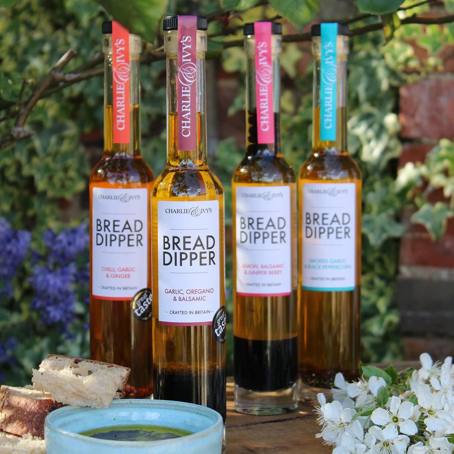 Charlie & Ivy's - Garlic, Oregano & Balsamic Bread Dipper 200ml