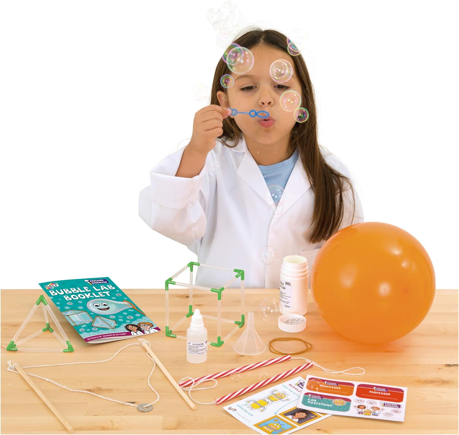 Galt Toys Bubble Lab - STEM Science Kit for Kids Ages 5-10
