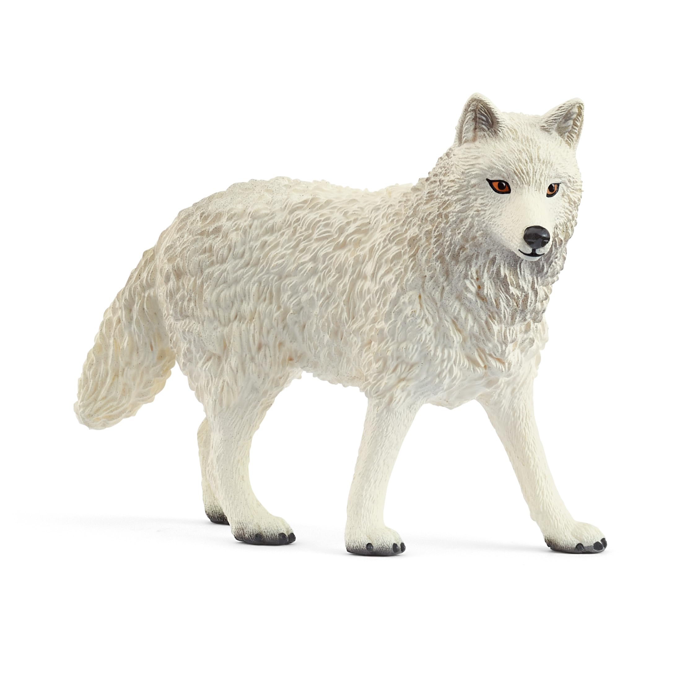 Schleich 14880 Arctic Wolf Figurine - Realistic Animal Play Figure for Ages 3+