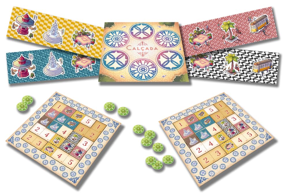 Piatnik Calcada Family Board Game for 2-4 Players, Ages 10+, 45-Minute Playtime