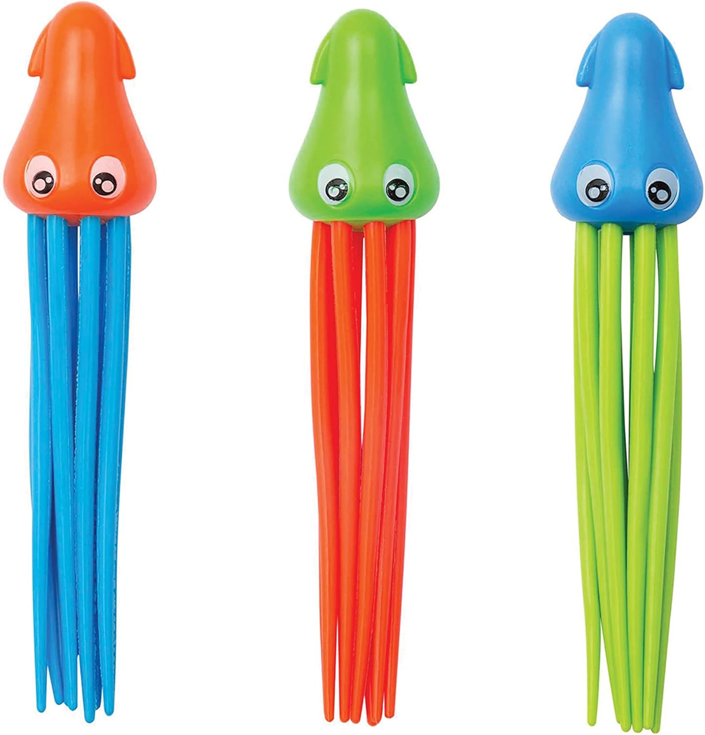Splash About Floaty Fun Squid Dive Toys - Pack of 3 for Kids 36 Months+