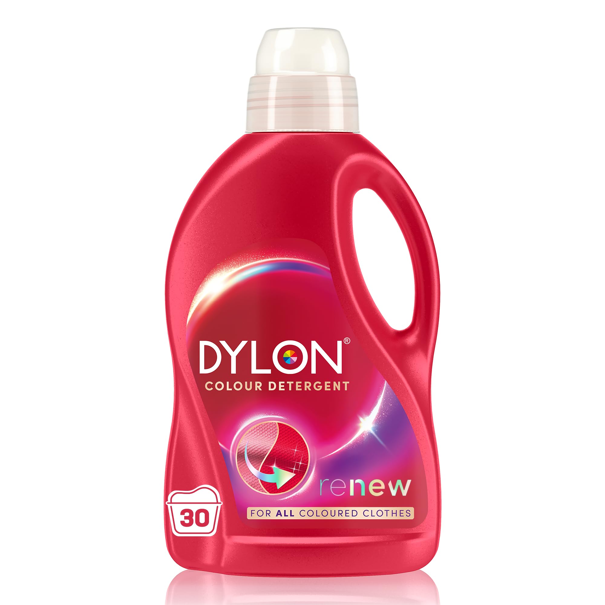 Dylon - Colour Laundry Detergent (30 Wash Loads) Liquid for Coloured Clothes