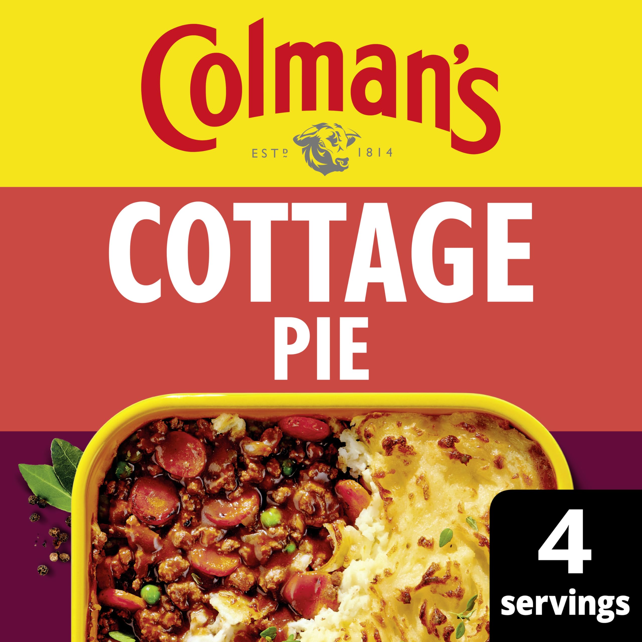 Colman's Cottage Pie Meal Maker - Classic Comfort Food for Family Dinners
