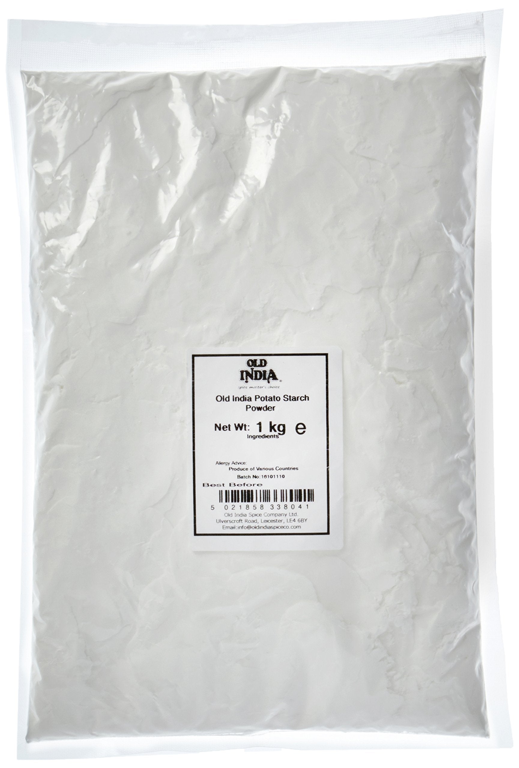 Old India Potato Starch Powder 1 Kg - Natural Thickener for Cooking