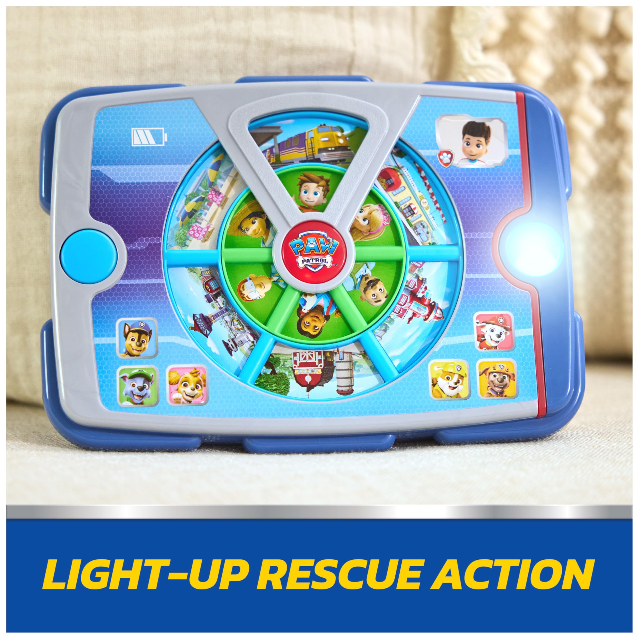 Paw Patrol Academy Rescue Mission Pup Pad - Interactive Electronic Toy with Lights & Sounds for Kids