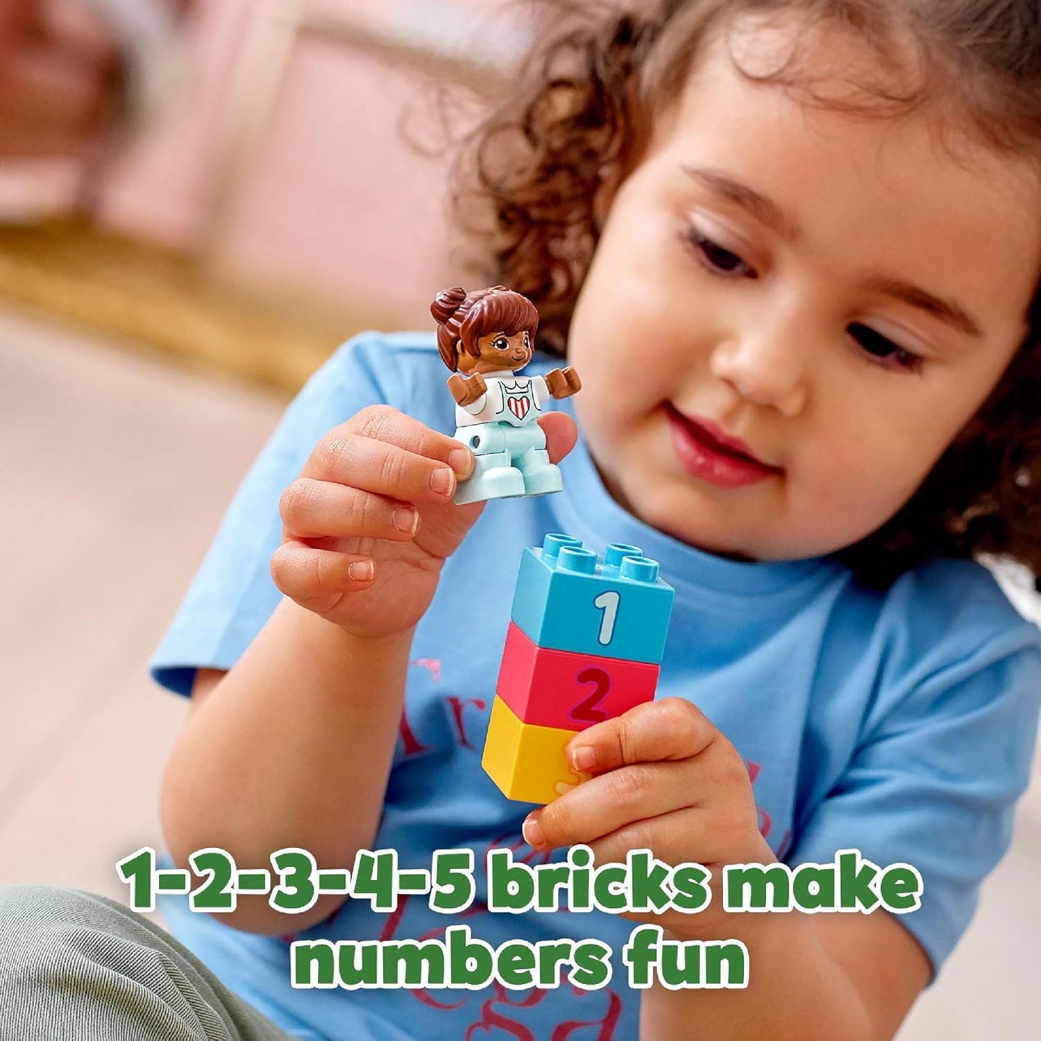 LEGO DUPLO Classic Deluxe Brick Box 10914 - Educational Building Set for Toddlers 18 Months+