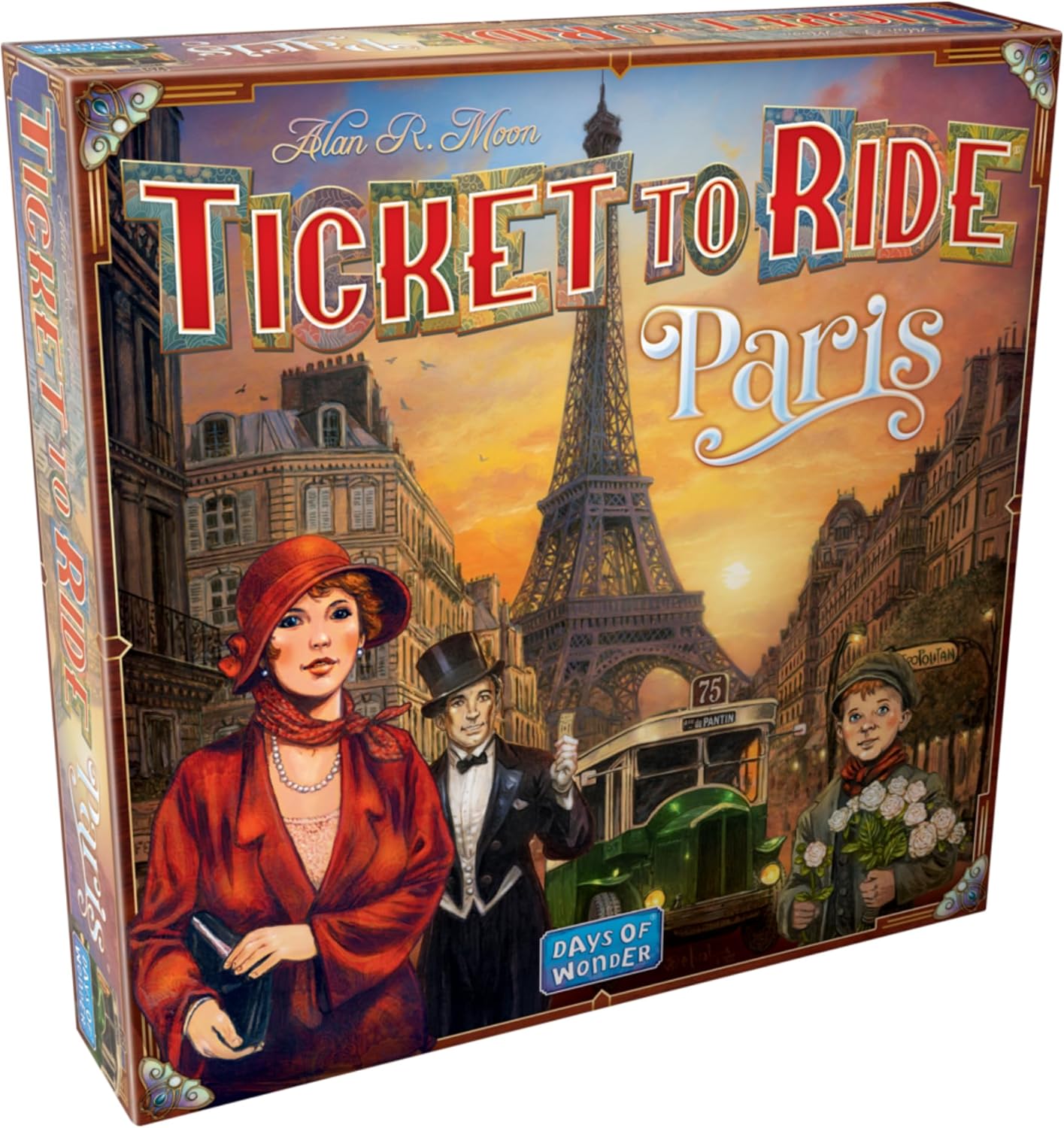 Days of Wonder Ticket to Ride Paris Board Game