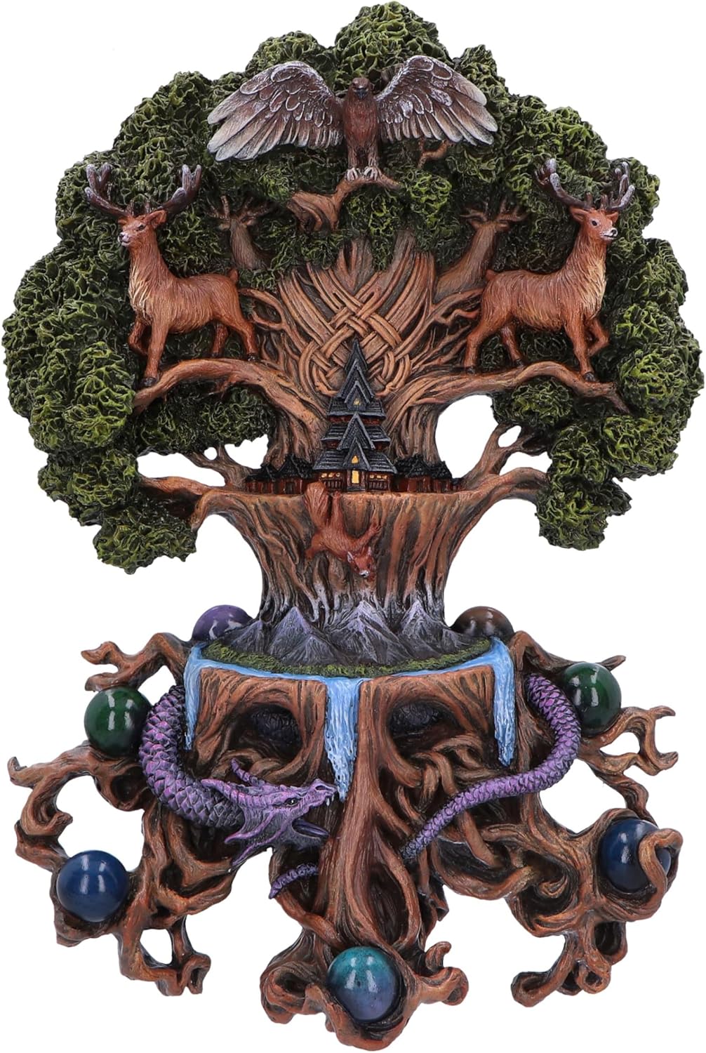 Nemesis Now Yggdrasil Wall Plaque by Anne Stokes, Resin Norse Mythology Art