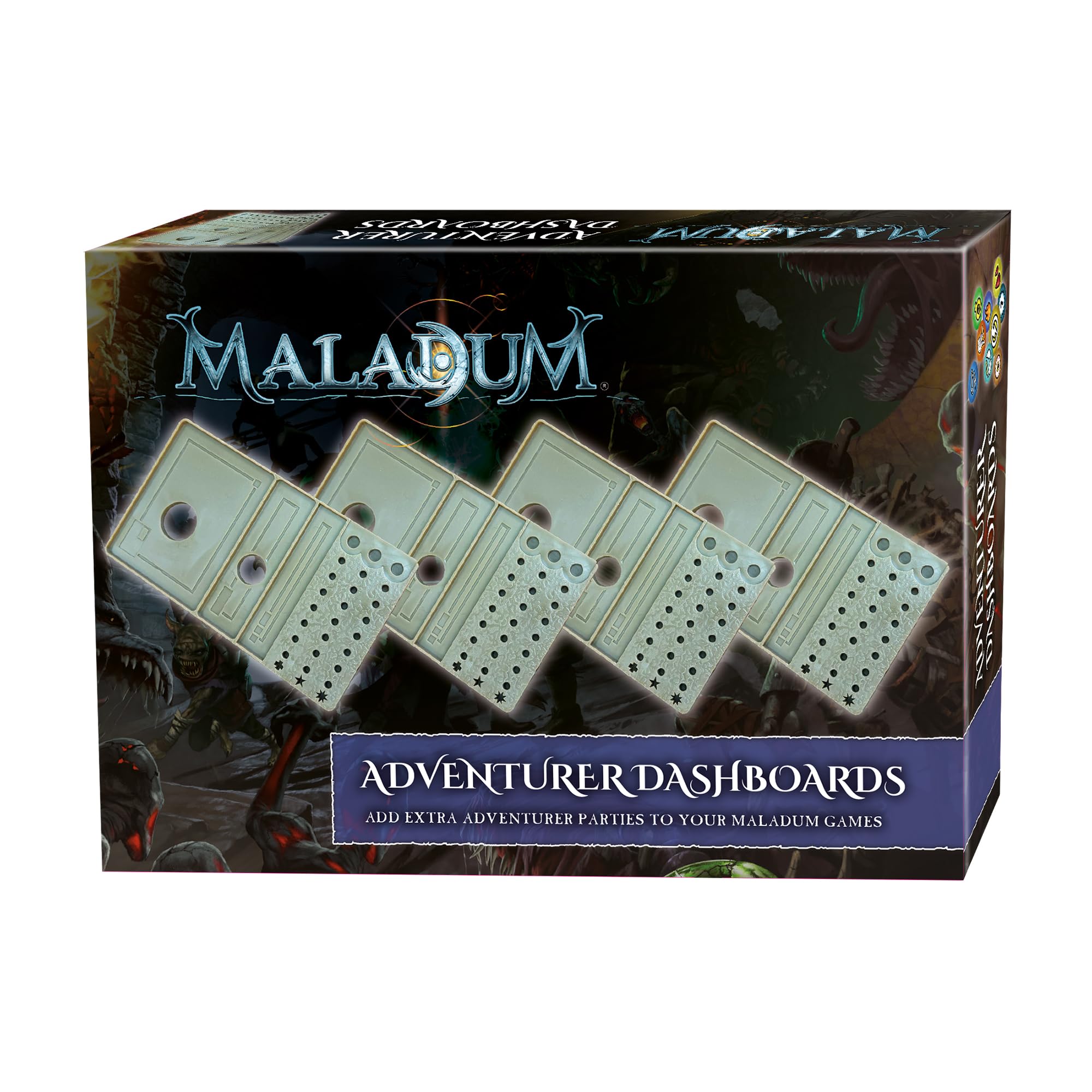 Battle Systems Maladum Adventurer Dashboards Accessory Expansion