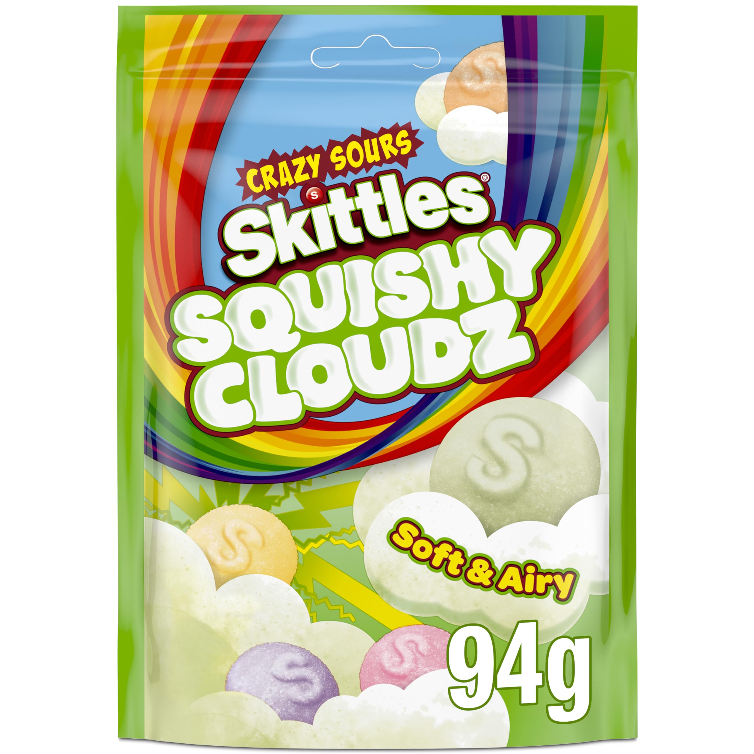 Skittles - Squishy Cloudz Sour Sweets