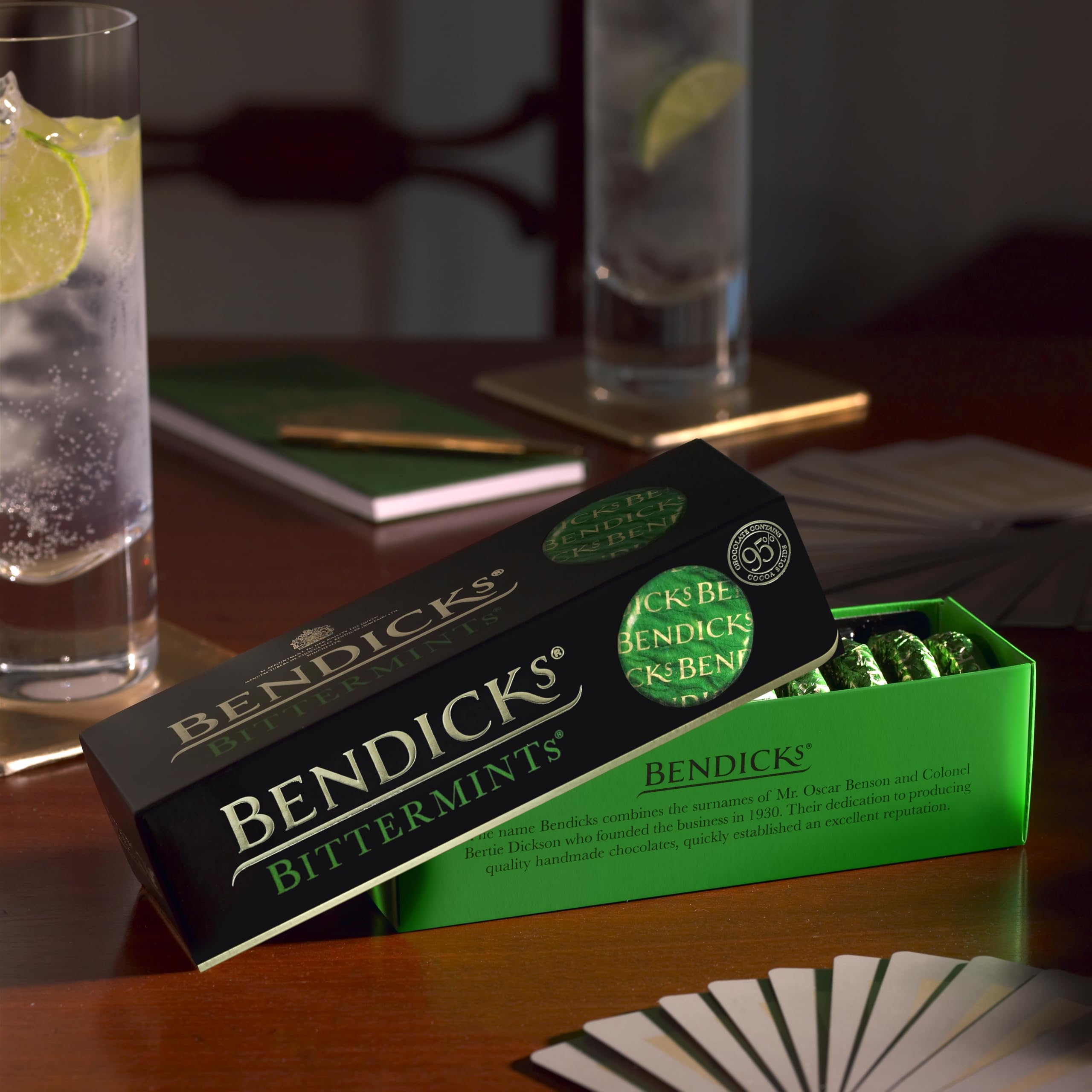 Bendicks Bittermints Dark Chocolate & Peppermint Candies, 200g