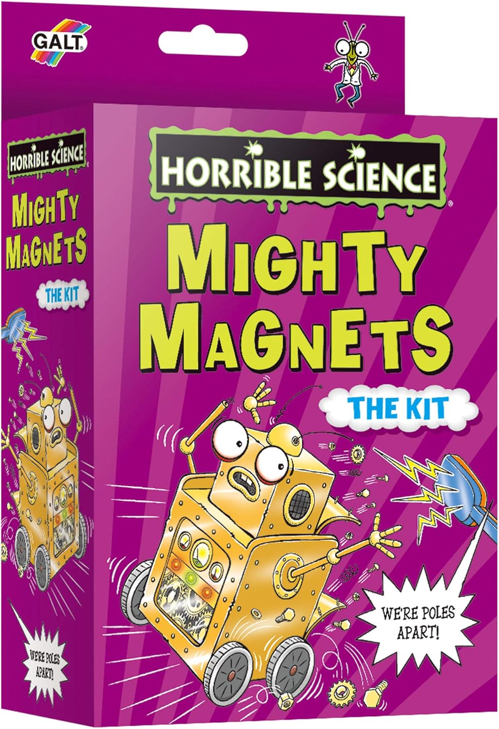 Horrible Science - Mighty Magnets Science Kit for Kids, Ages 6-10