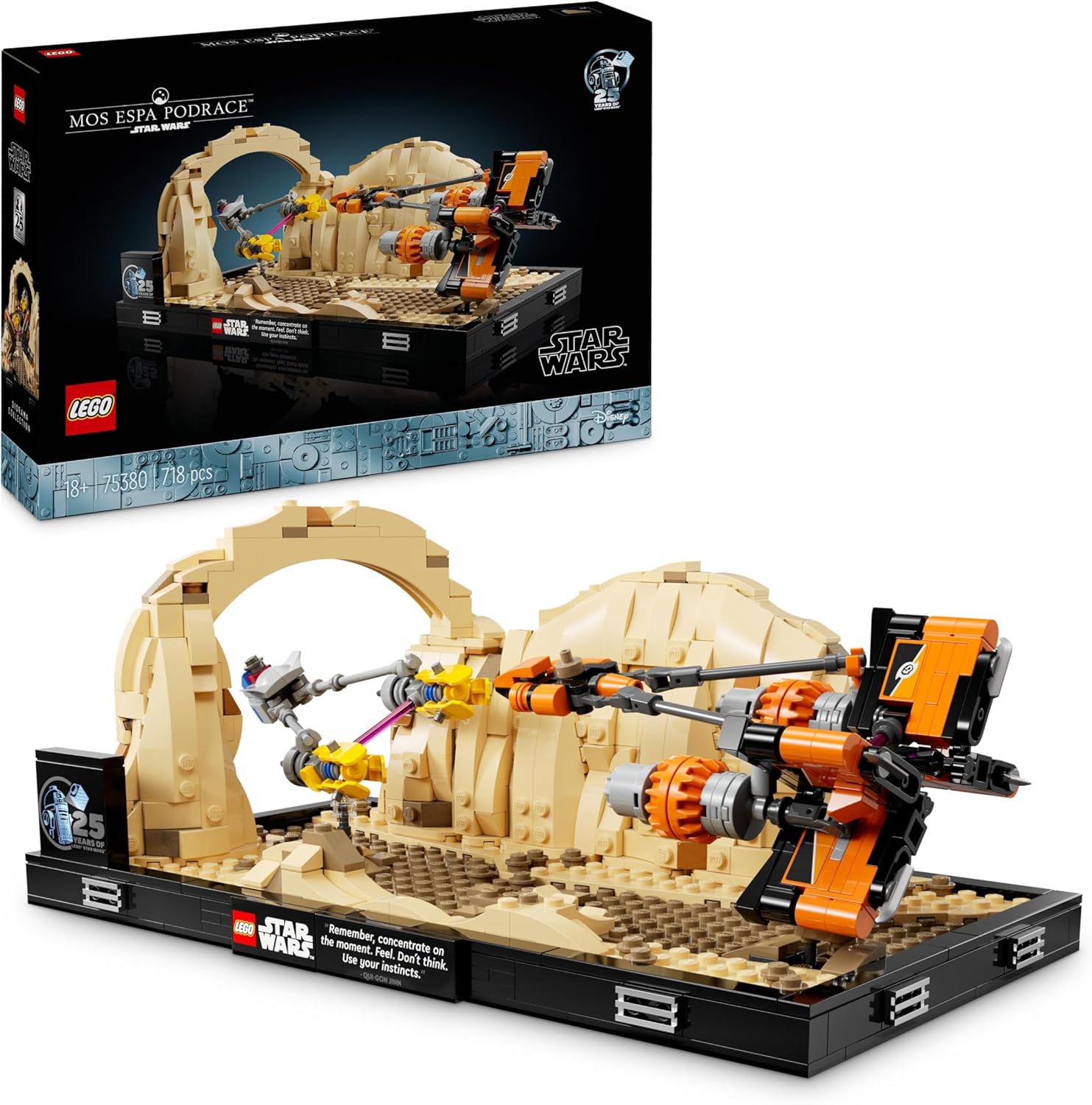 LEGO Star Wars Mos Espa Podrace Diorama Set 75380 for Adults