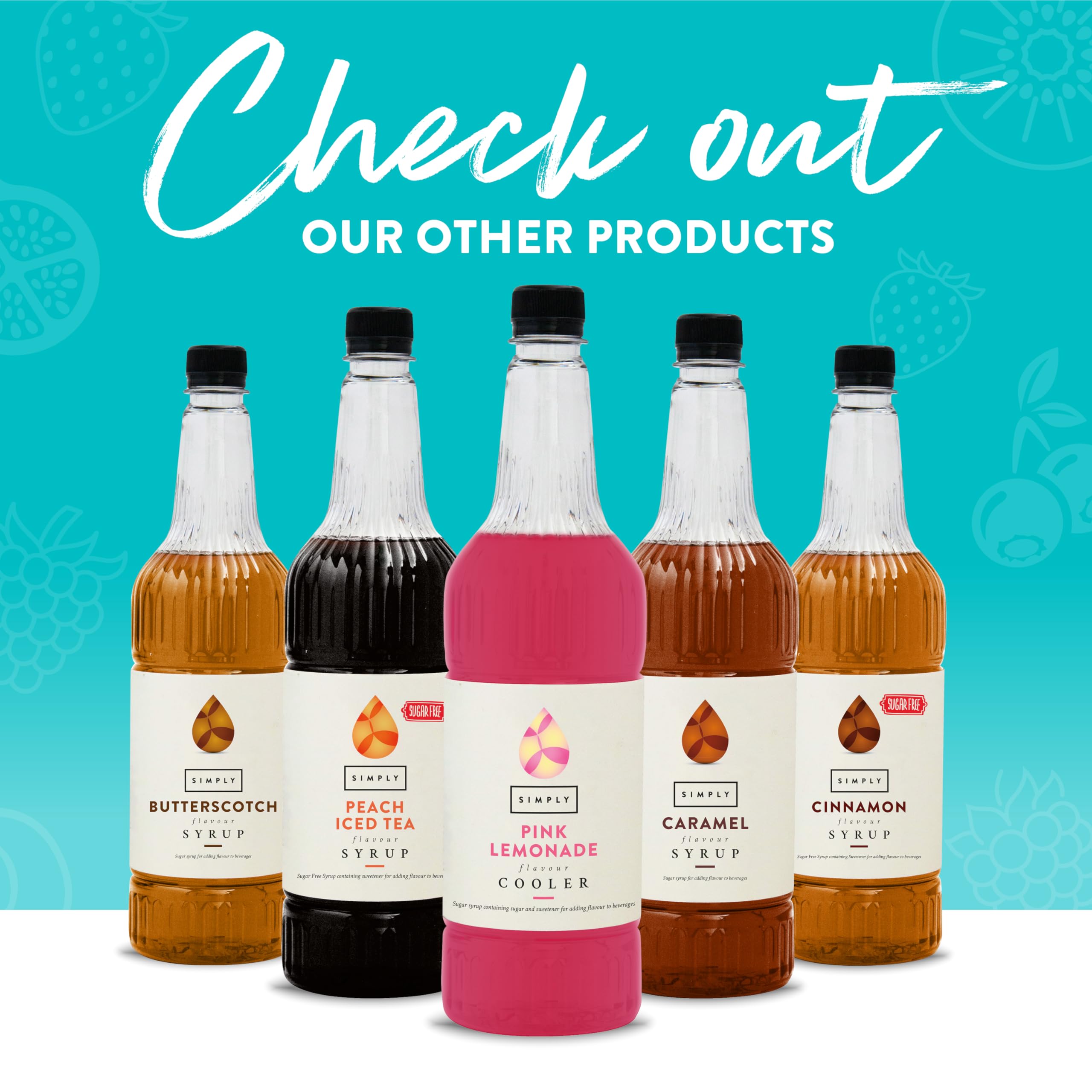 Simply - Sugar Free Chocolate Syrup, Low Calorie Vegan & Nut Free Beverage Syrup