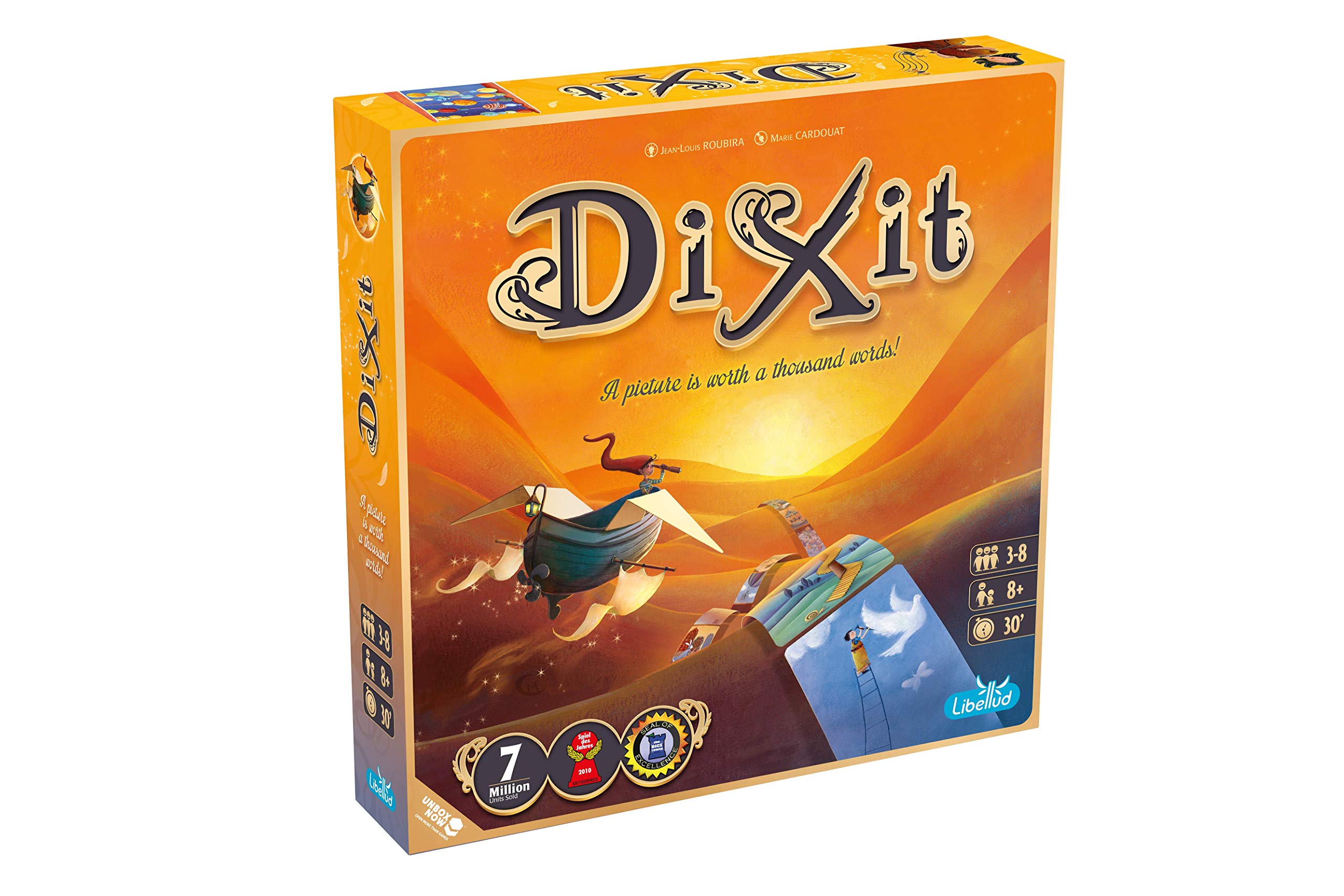 Libellud Dixit Board Game | 3-8 Players | 30-Minute Play Time | Ages 8+