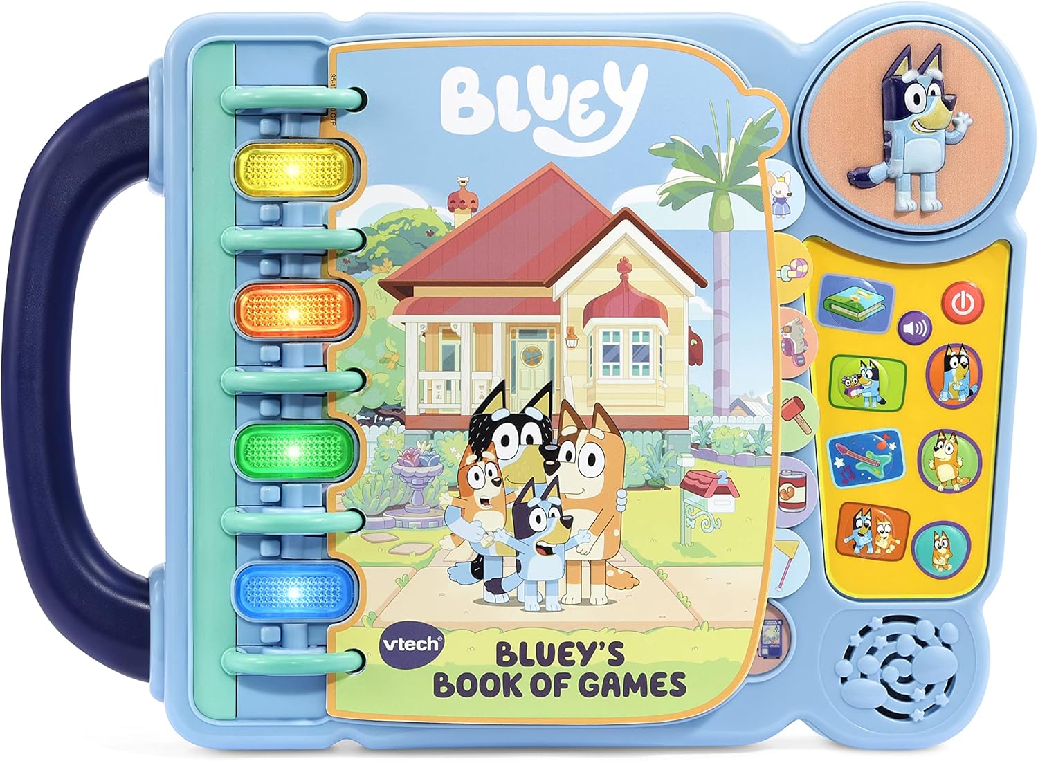 VTech Bluey's Book of Games - Interactive Learning Toy for Ages 3-6