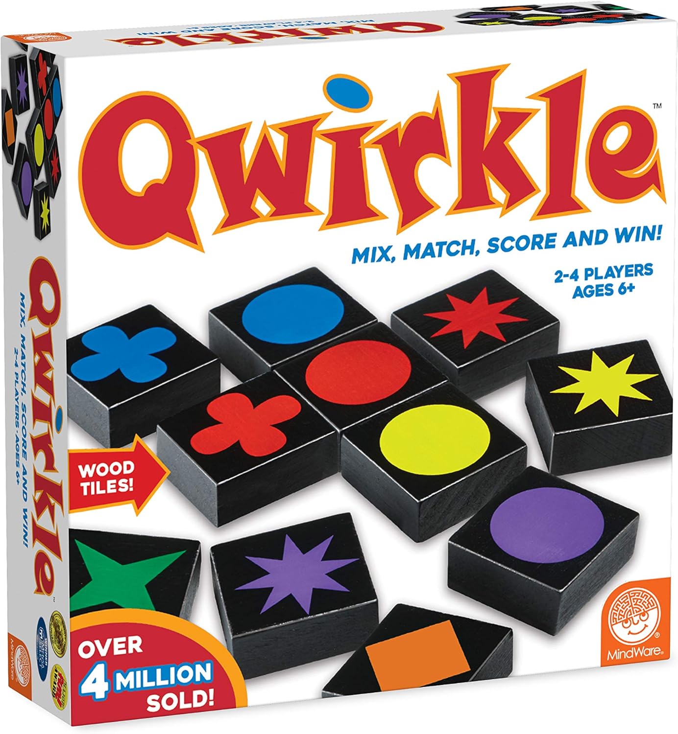 Mindware Qwirkle UK Edition Board Game