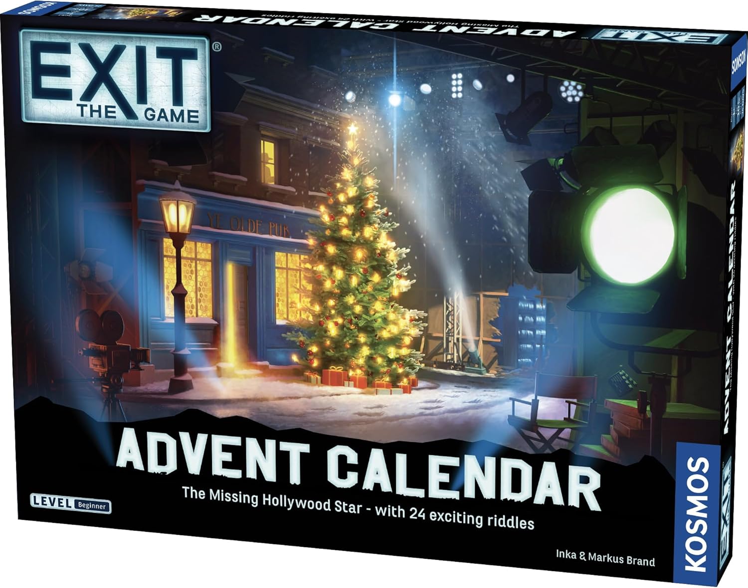 Thames & Kosmos EXIT: Advent Calendar - The Missing Hollywood Star Escape Room Game
