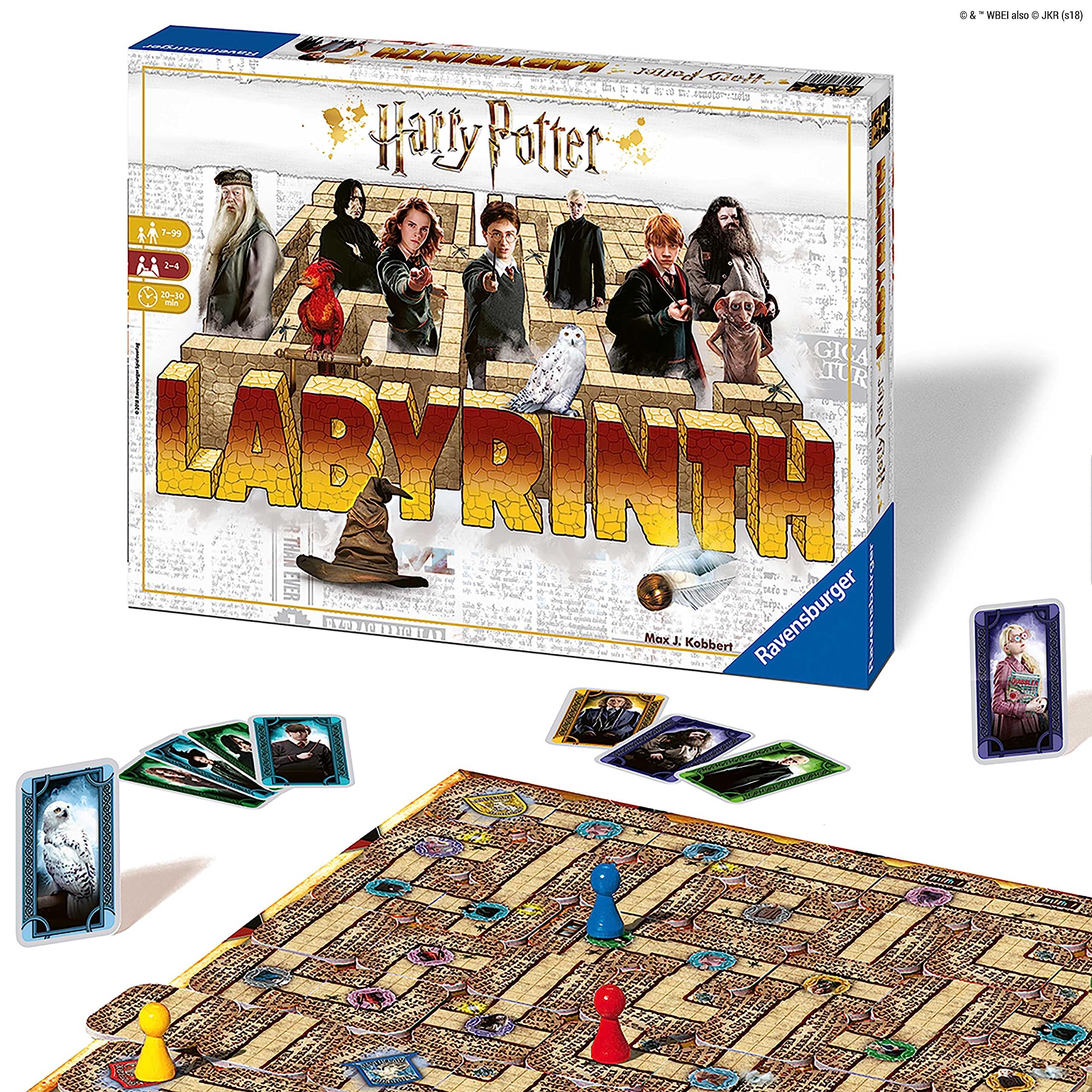 Ravensburger Labyrinth The Moving Maze Harry Potter Board Game