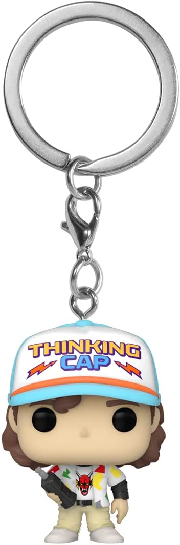 Funko Pop! Stranger Things S4 - Dustin Keychain Vinyl Figure
