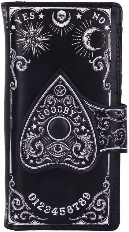 Nemesis Now Spirit Board Planchette Embossed Purse, Black