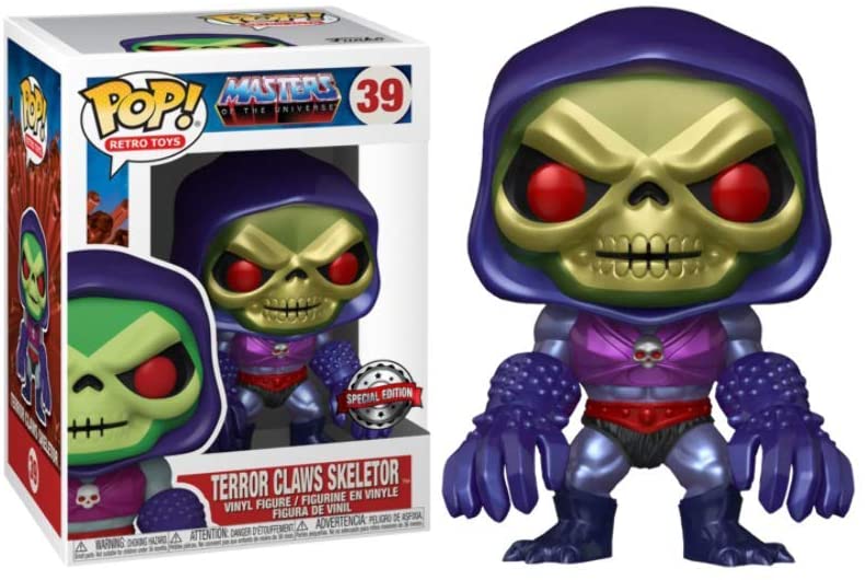 Masters of the Universe Terror Claws Skeletor Exclu Funko 51440 Pop! Vinyl #39