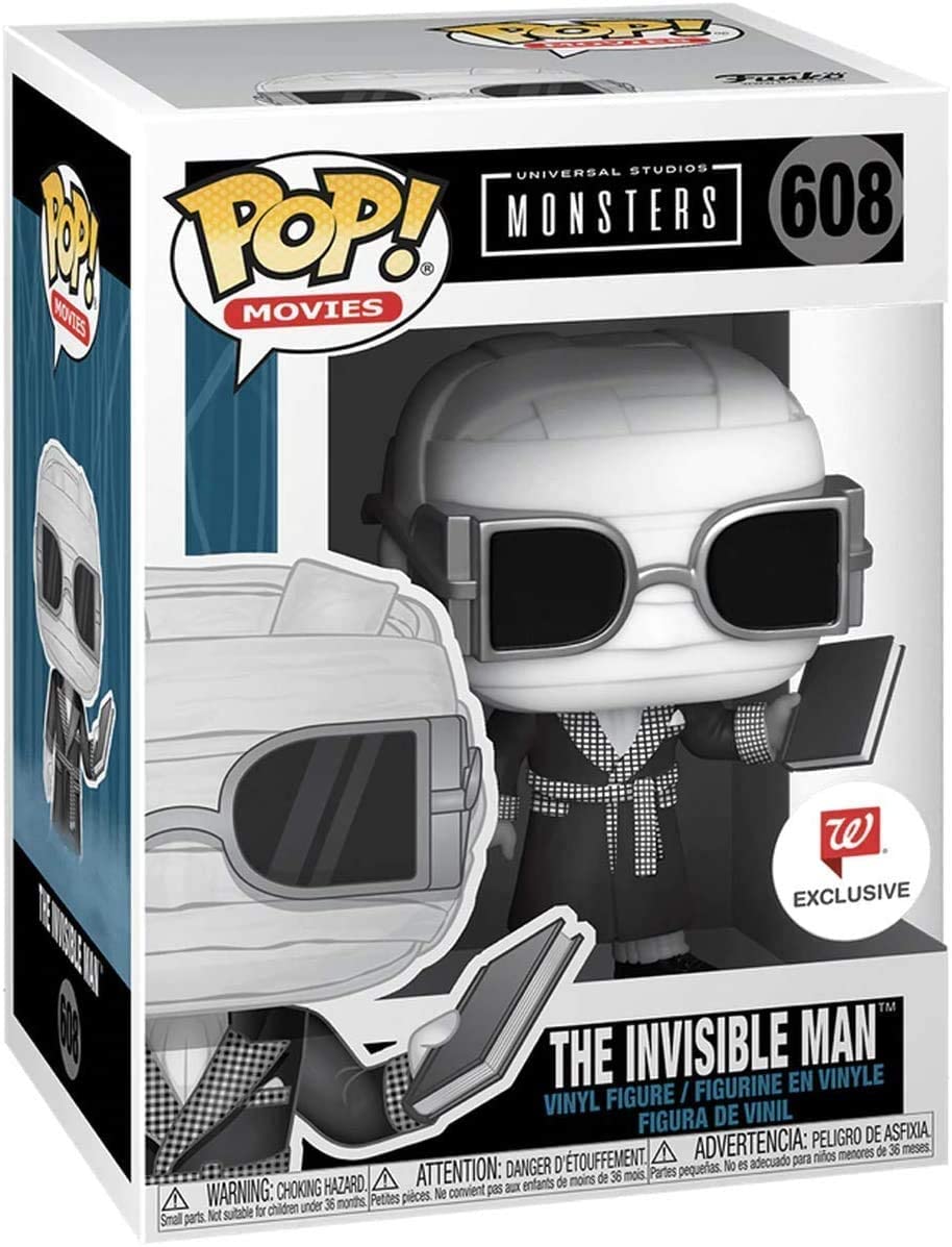 Universal Studios Monsters L'uomo invisibile Escluso Funko 46856 Pop! Vinile #608