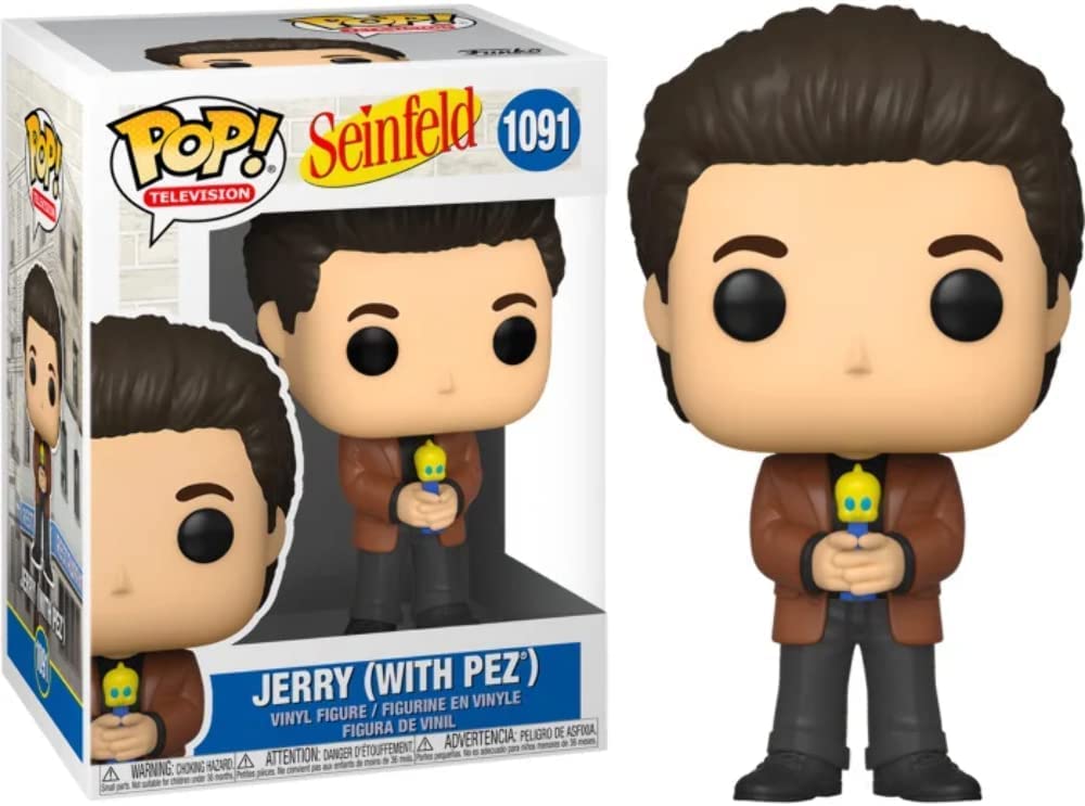 Funko Pop! Television Seinfeld - Jerry with PEZ Vinyl Figure #1091