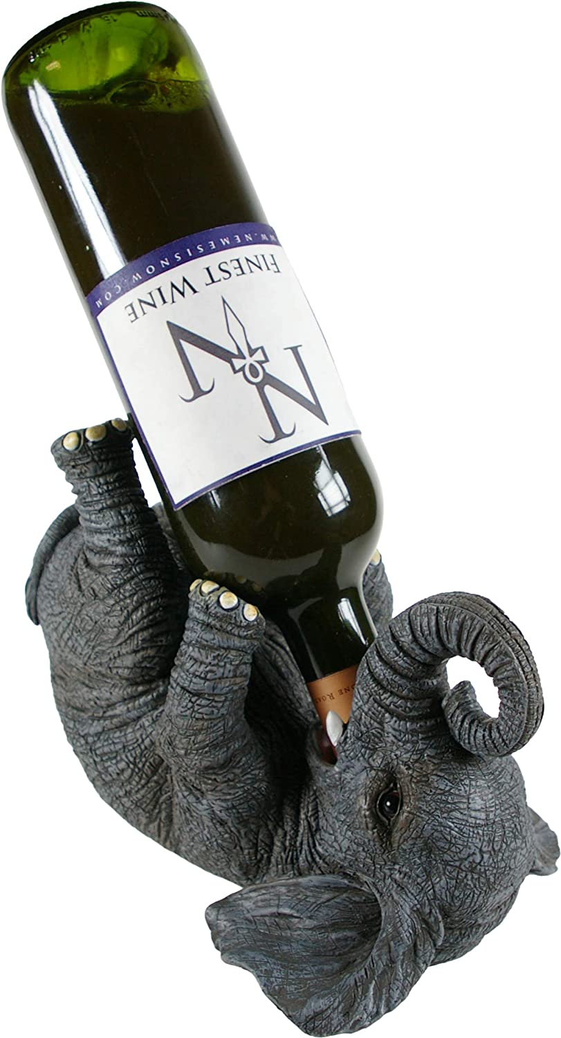 Nemesis Now - Guzzlers Elephant Wine Bottle Holder (EXA80004)