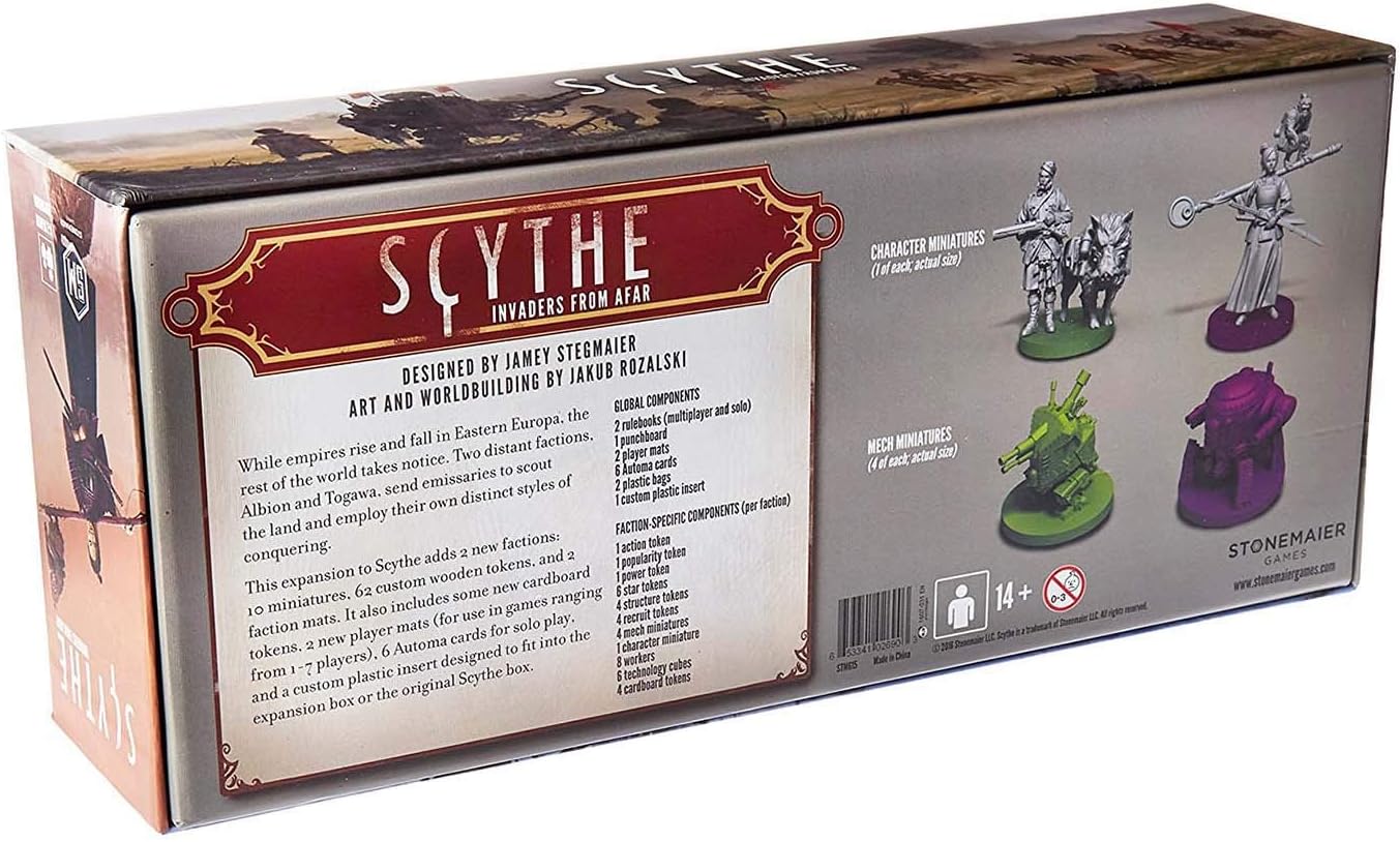 Stonemaier Games Scythe Invaders from Afar Expansion