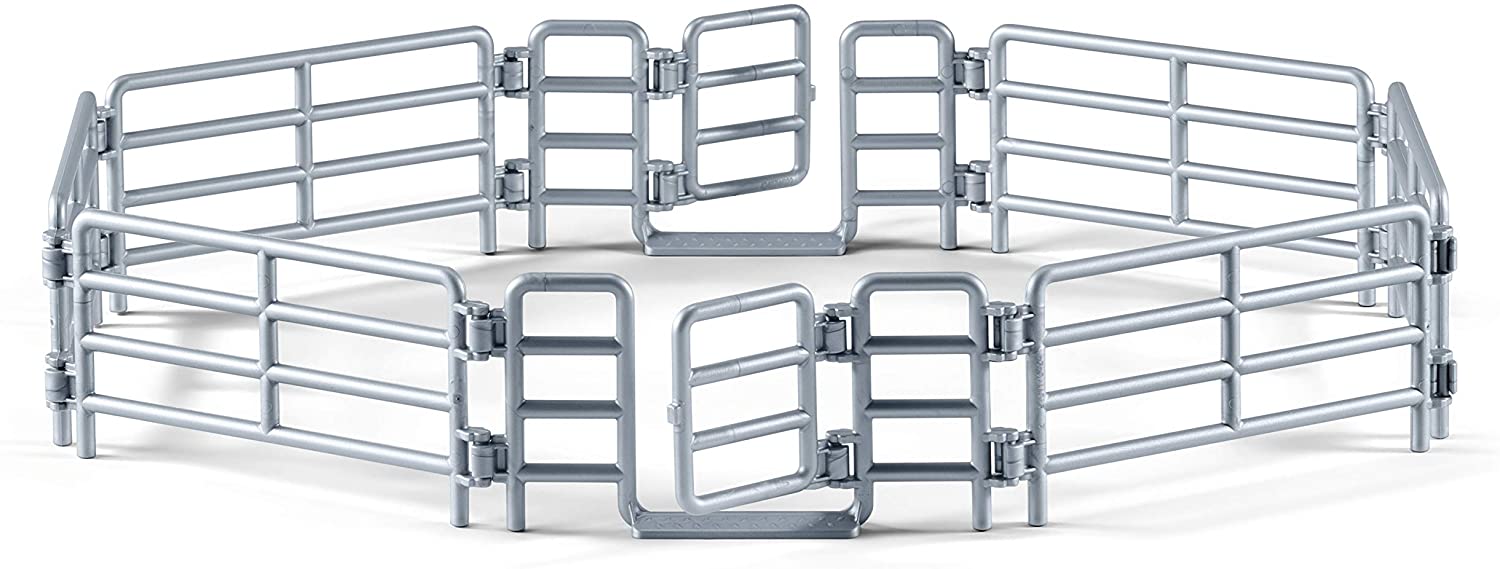 Schleich 42487 Farm World Corral Fence - Educational Playset for Ages 3+